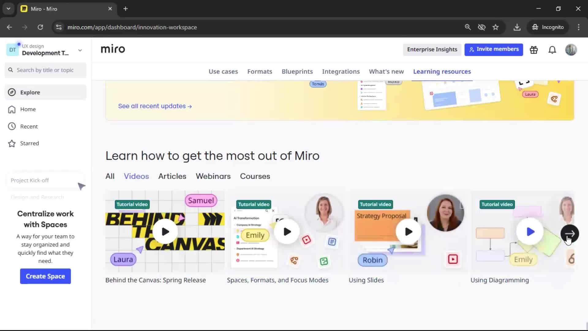 General browsing screenshot