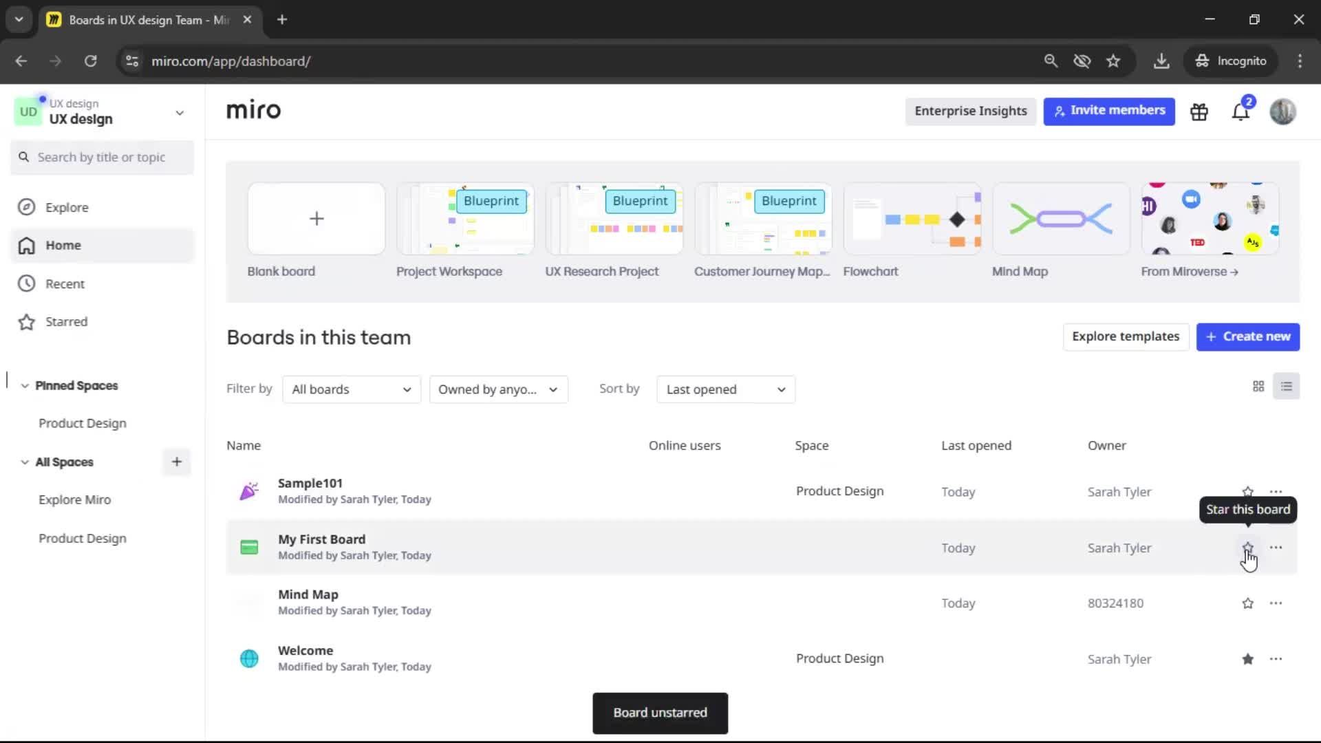 General browsing screenshot