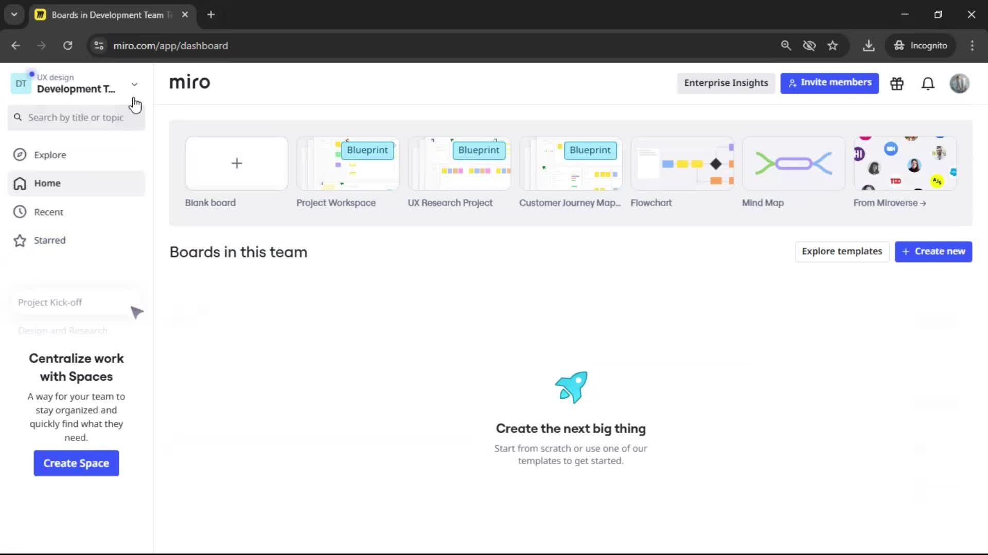General browsing screenshot