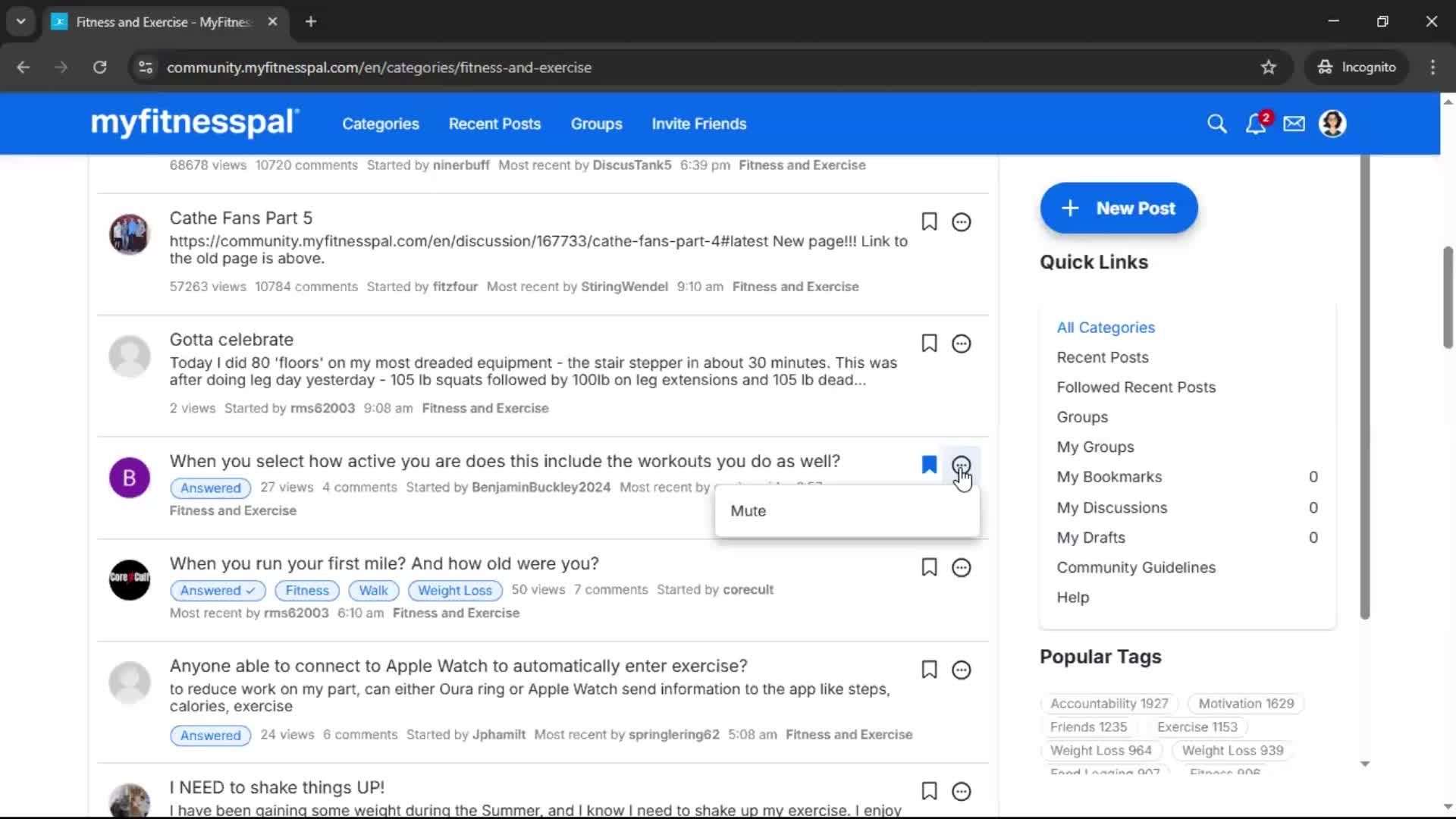 General browsing screenshot