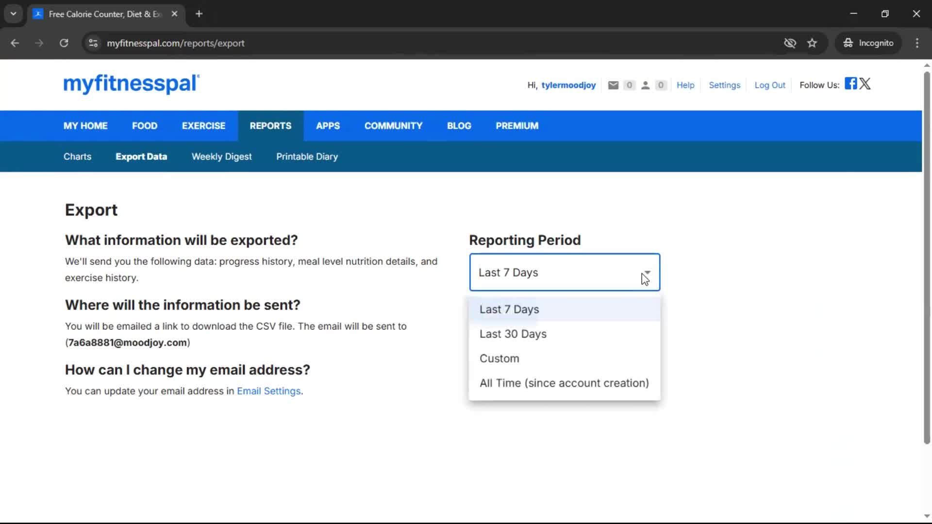 General browsing screenshot