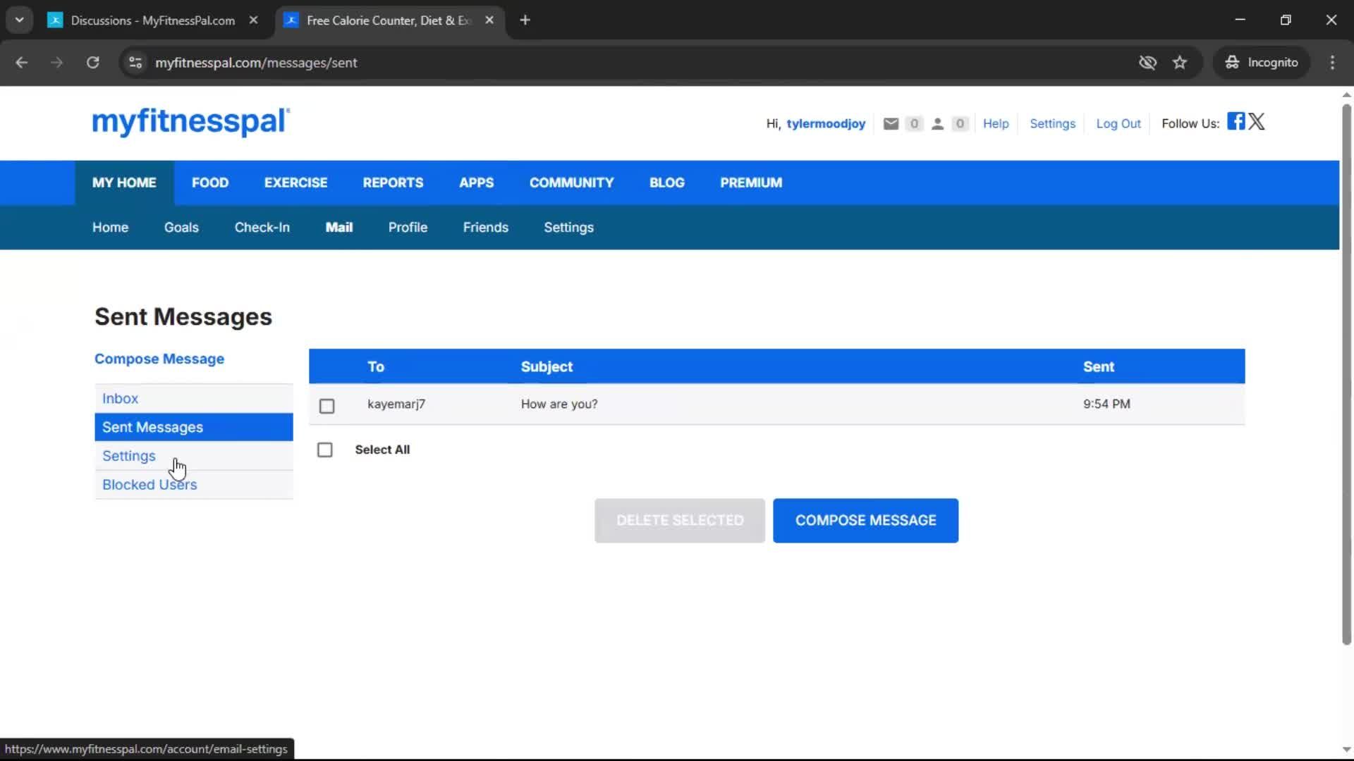 General browsing screenshot