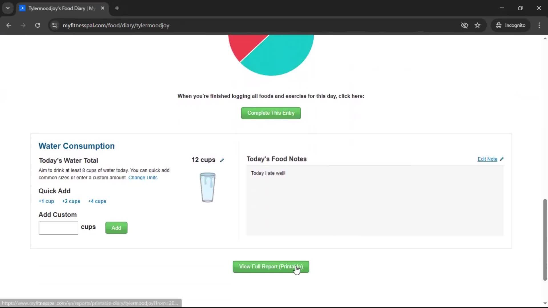 General browsing screenshot