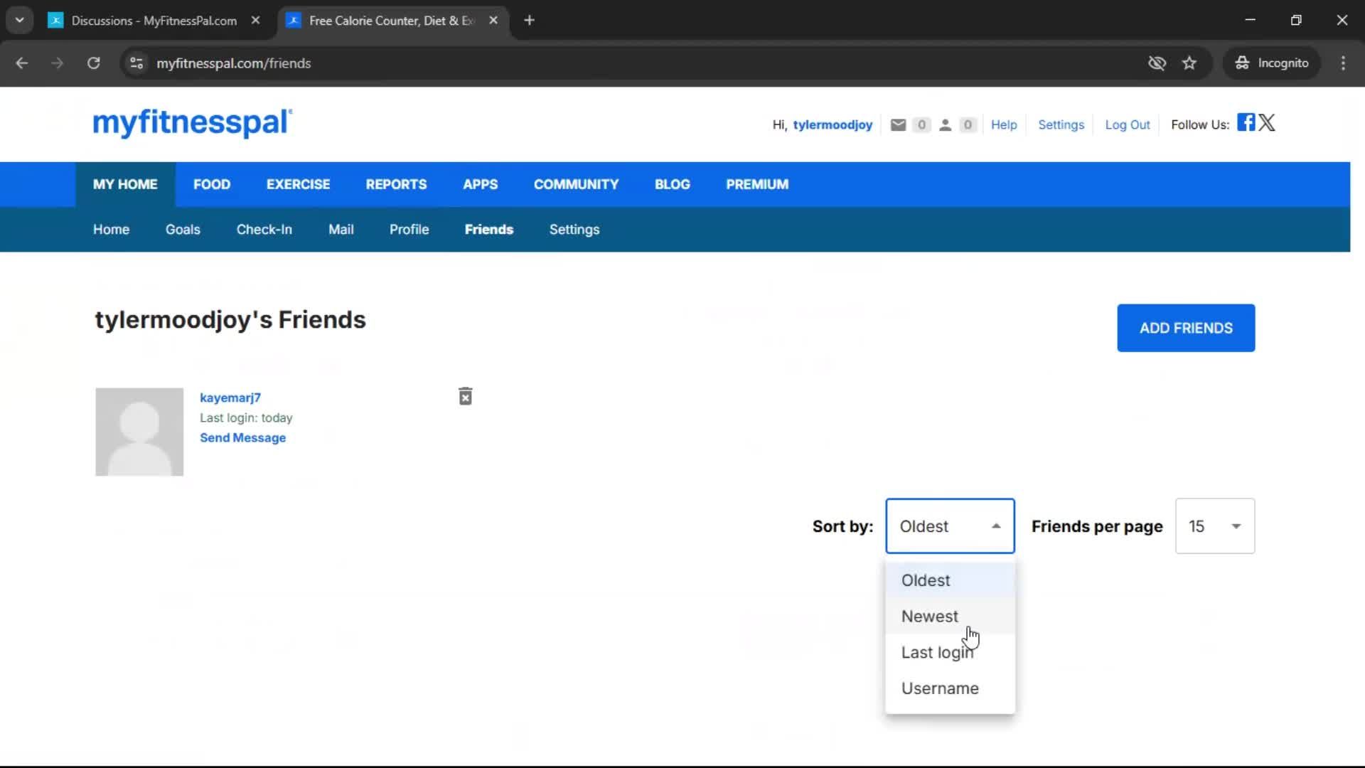 General browsing screenshot