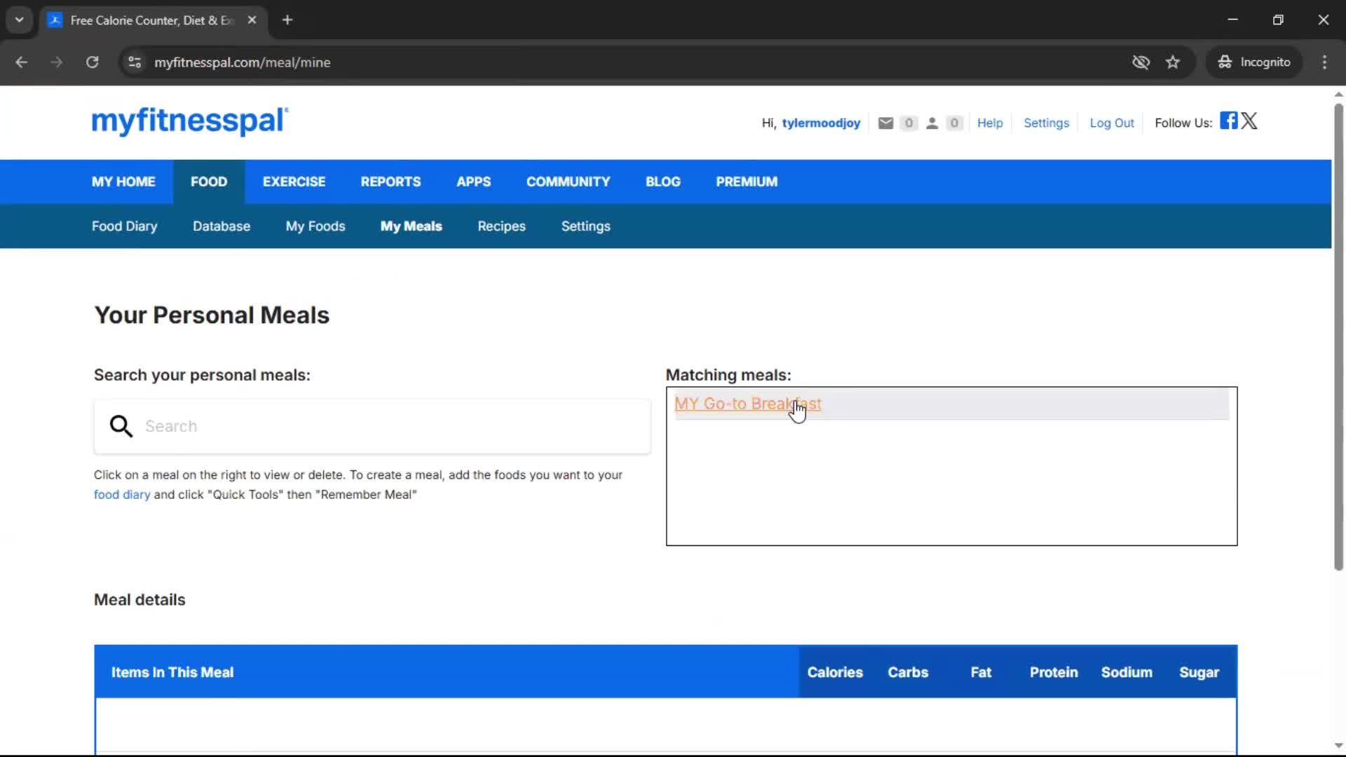 General browsing screenshot