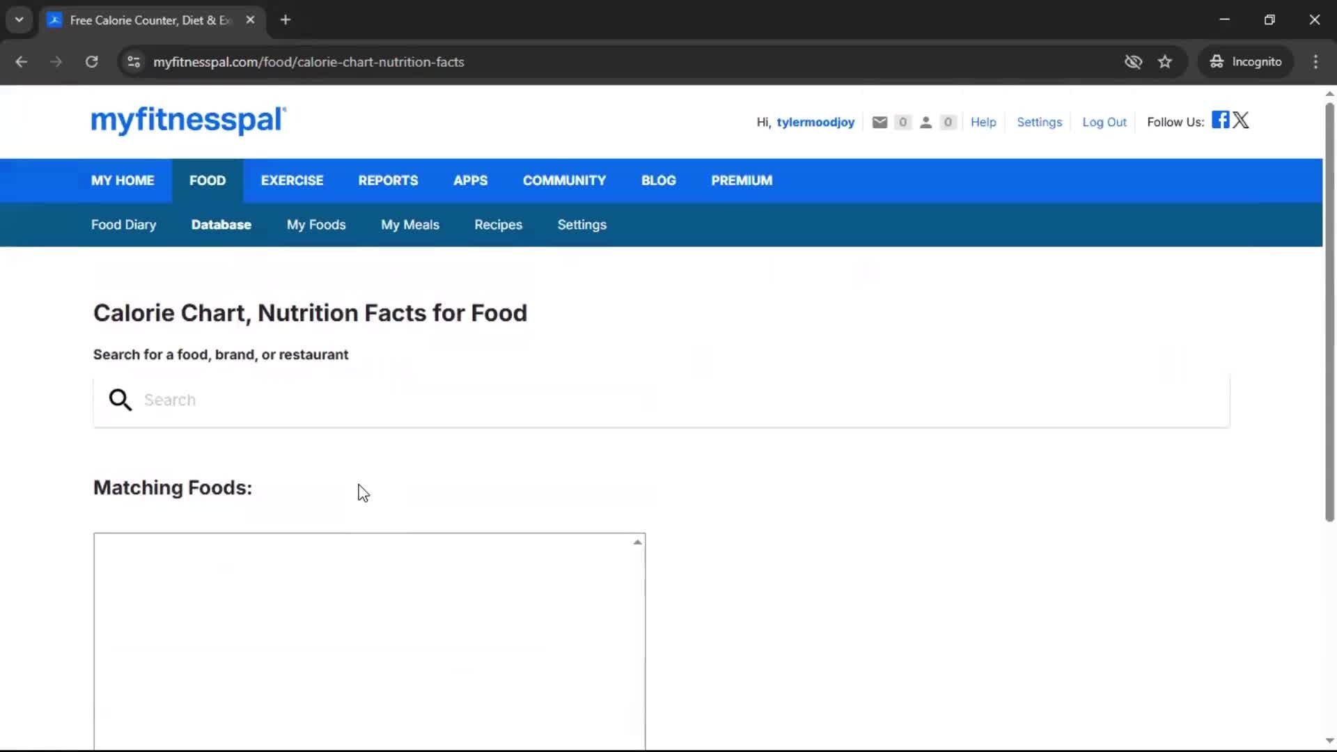 General browsing screenshot