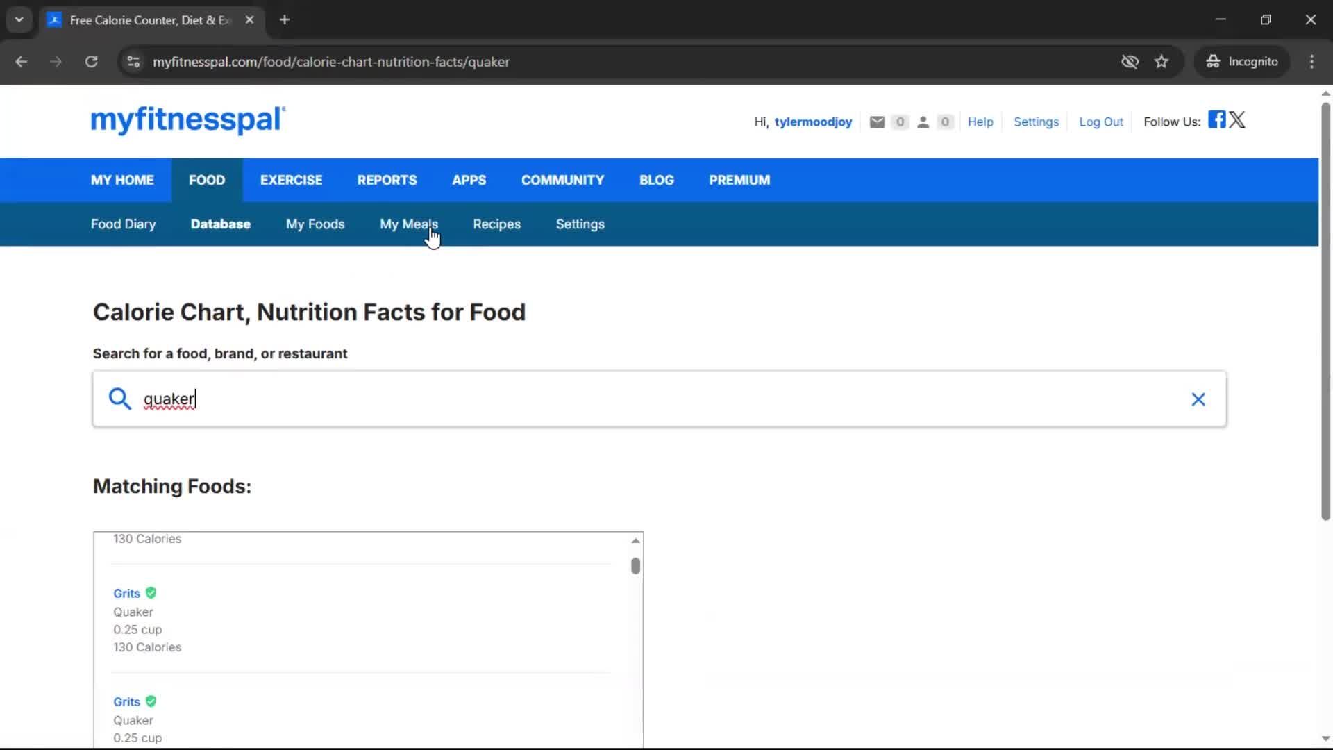 General browsing screenshot