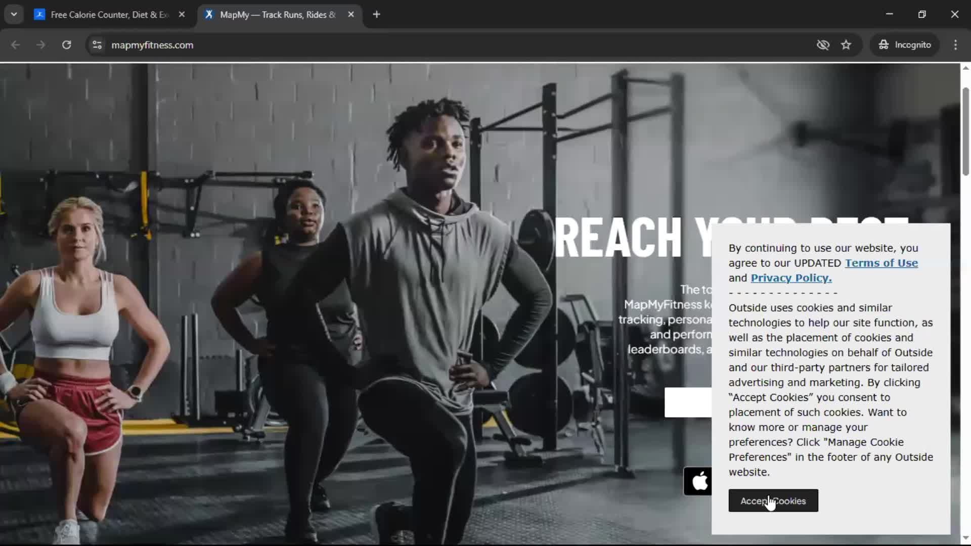 General browsing screenshot
