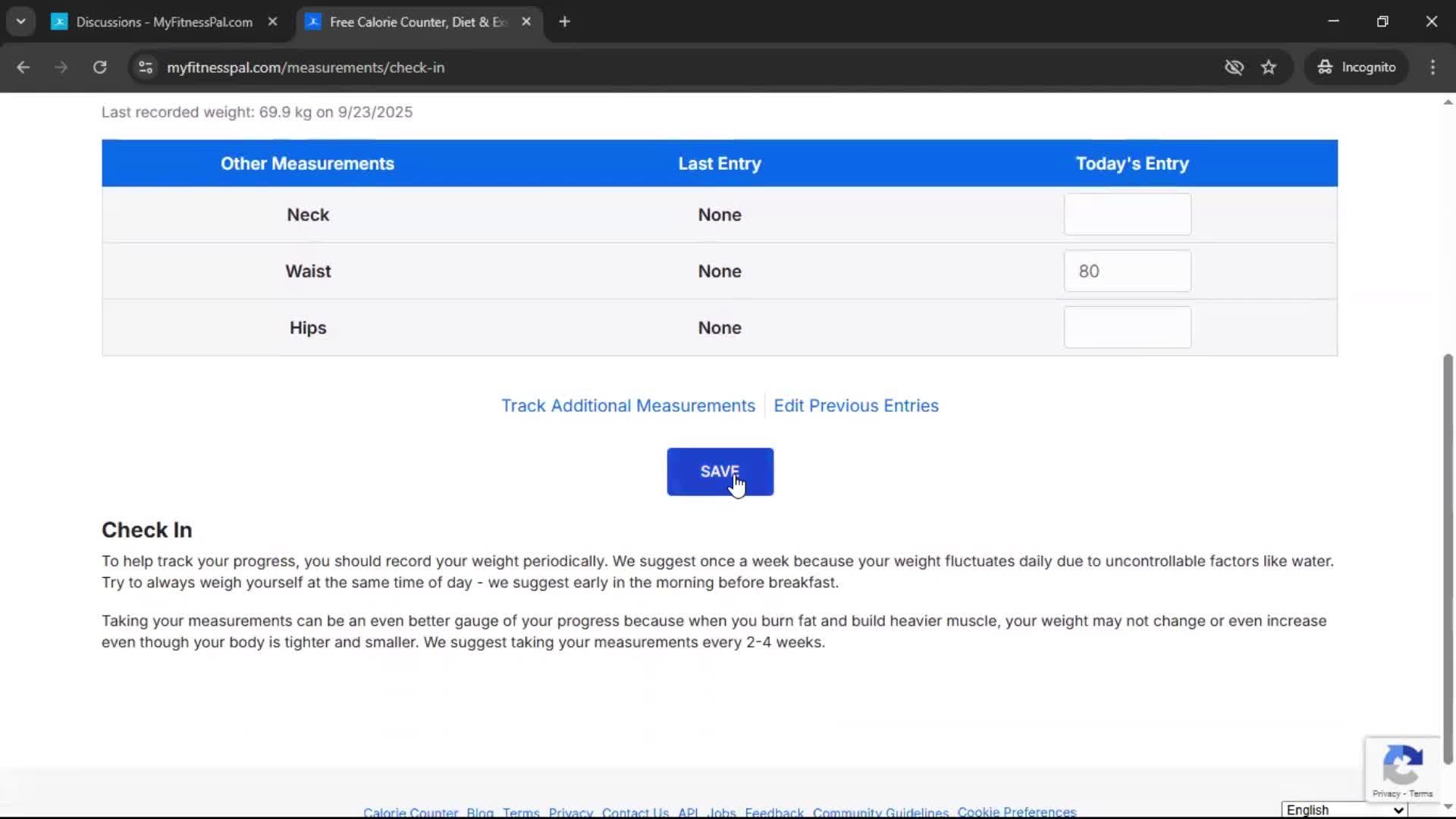 General browsing screenshot
