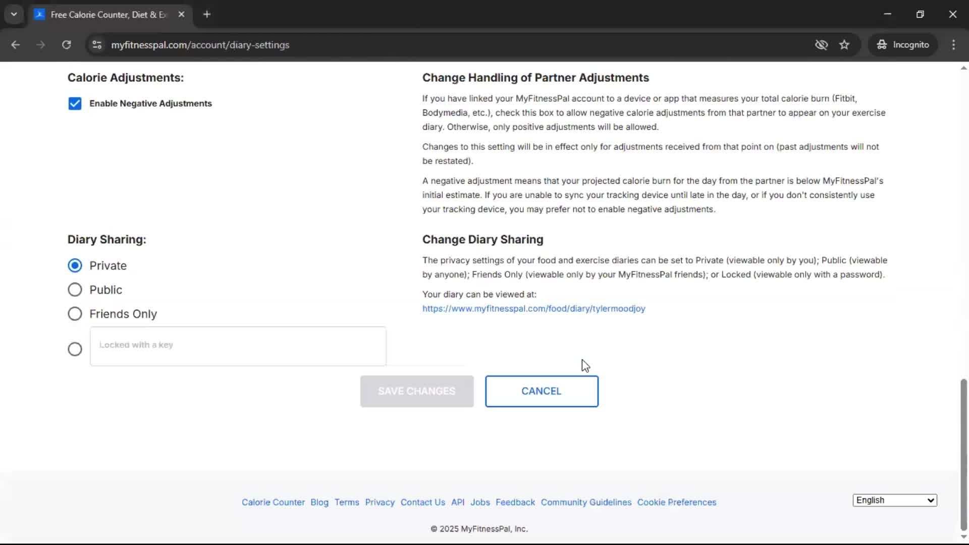 General browsing screenshot