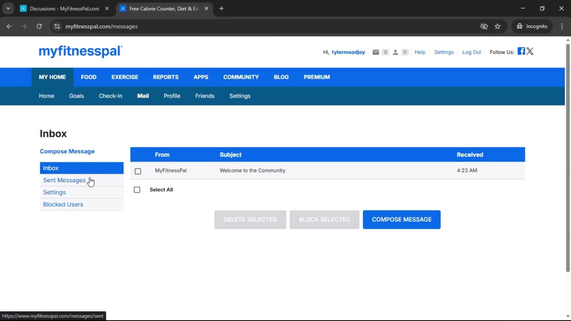 General browsing screenshot