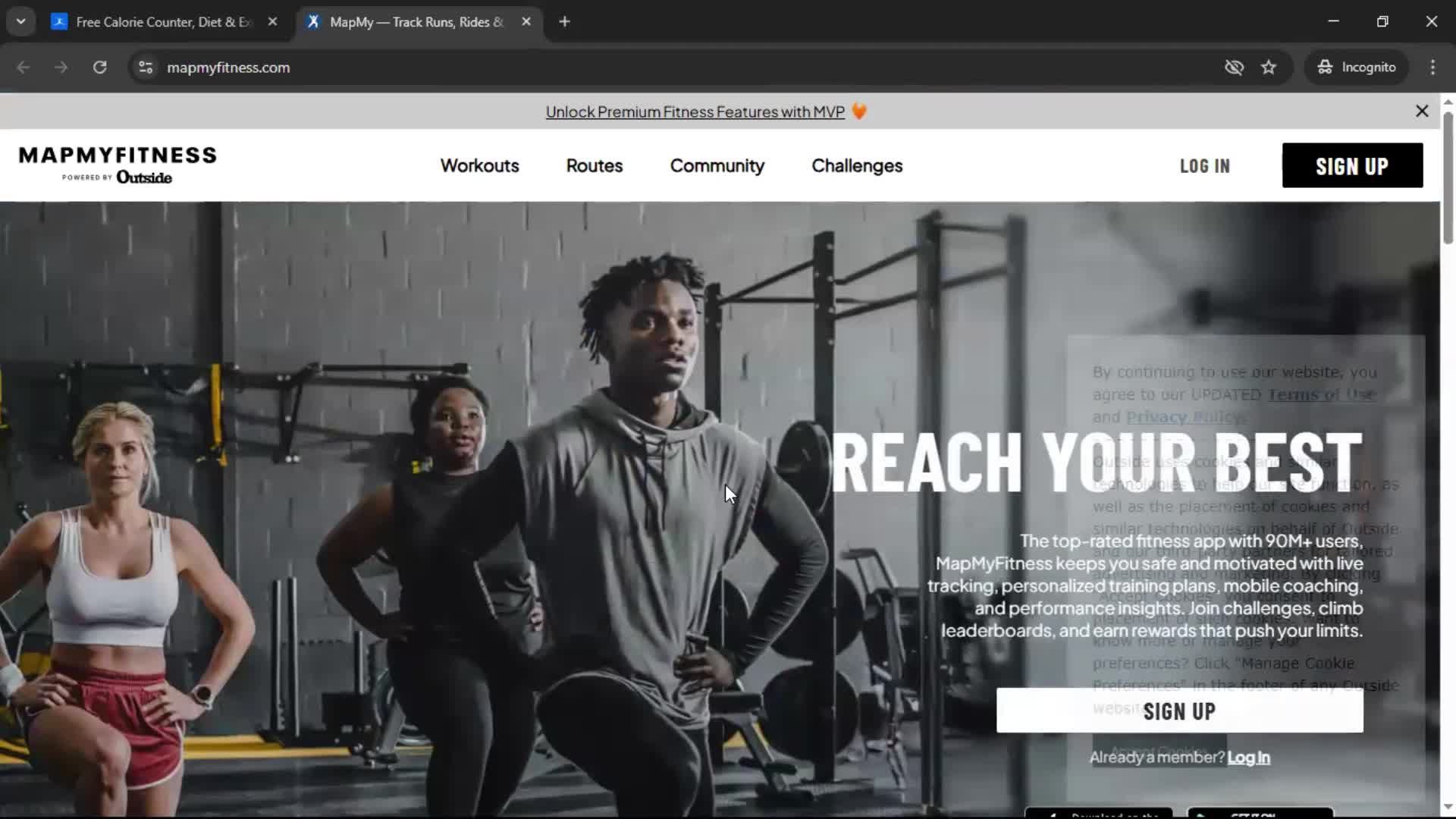 General browsing screenshot