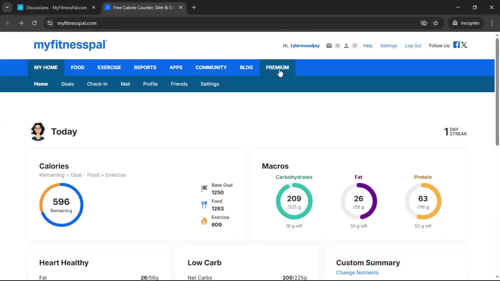 General browsing screenshot