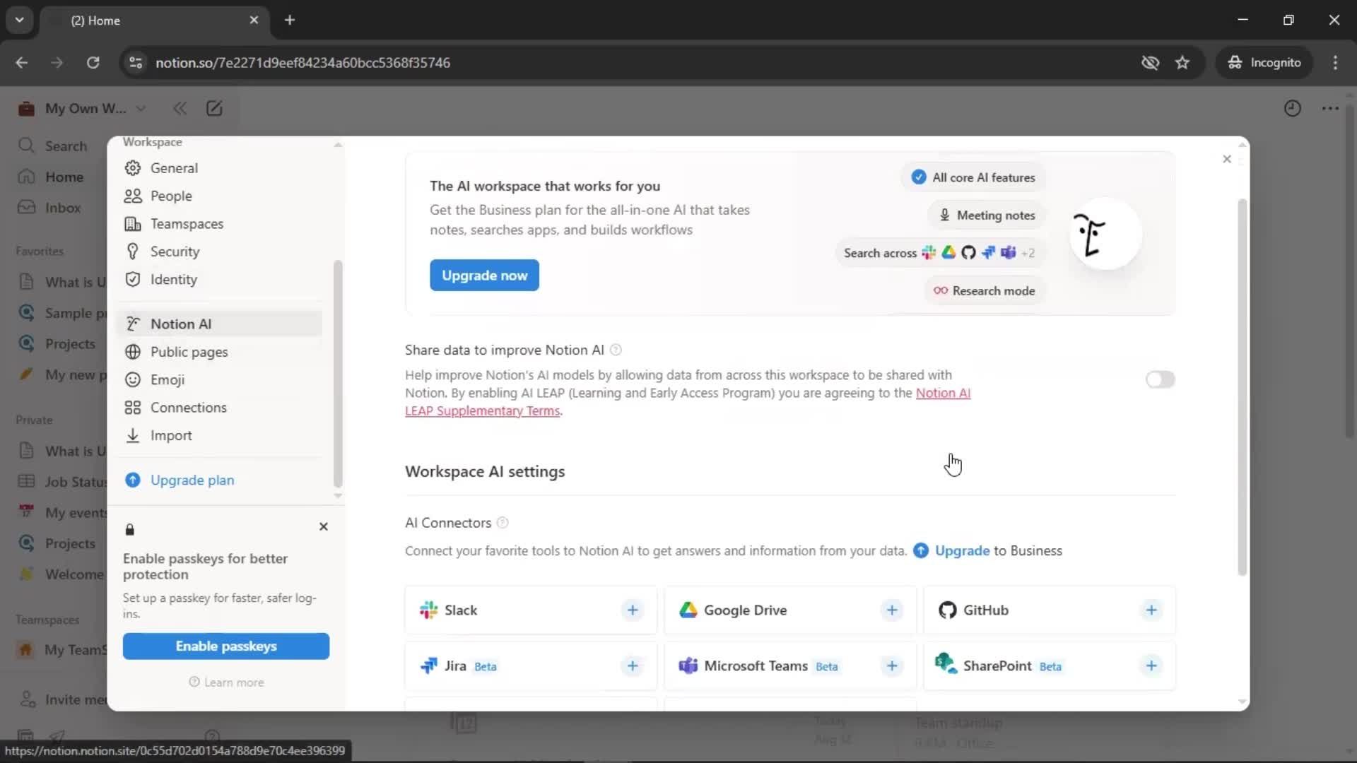 General browsing screenshot