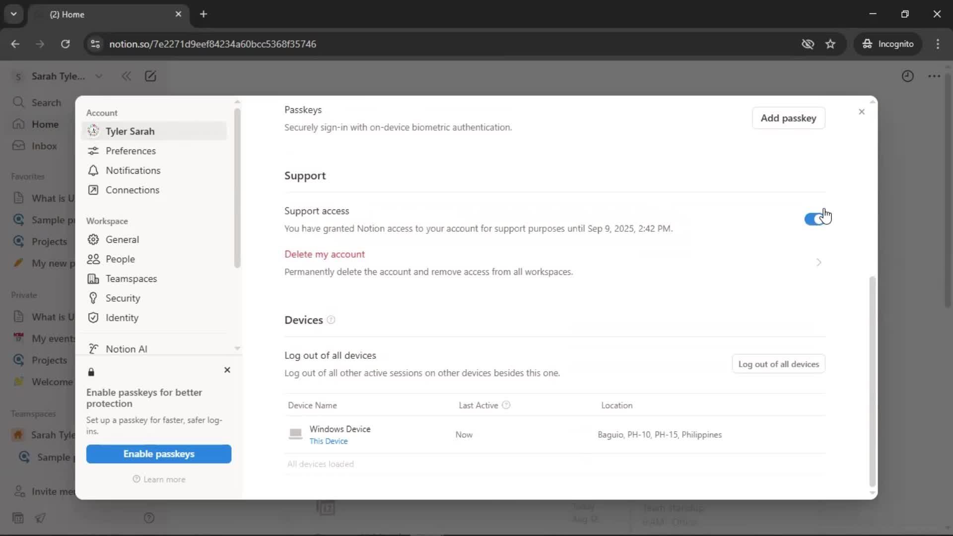 General browsing screenshot