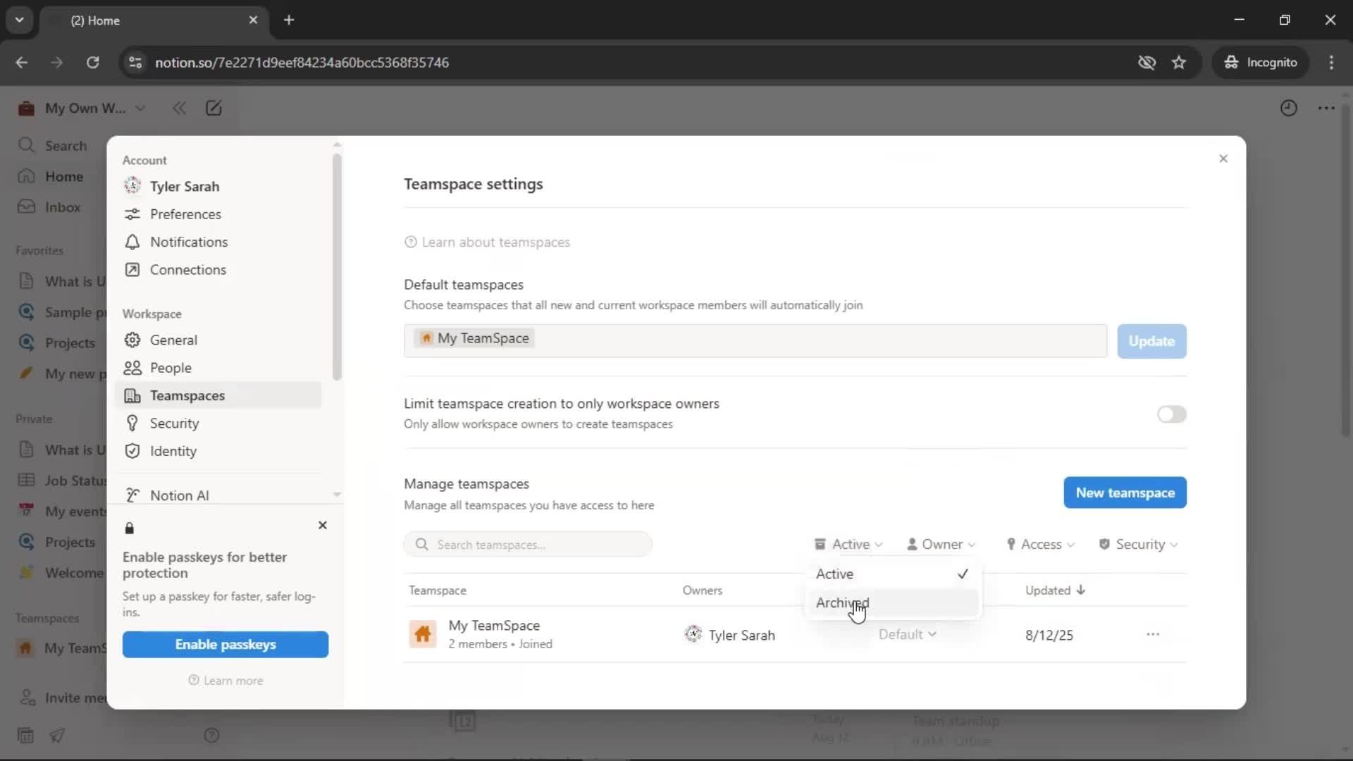 General browsing screenshot
