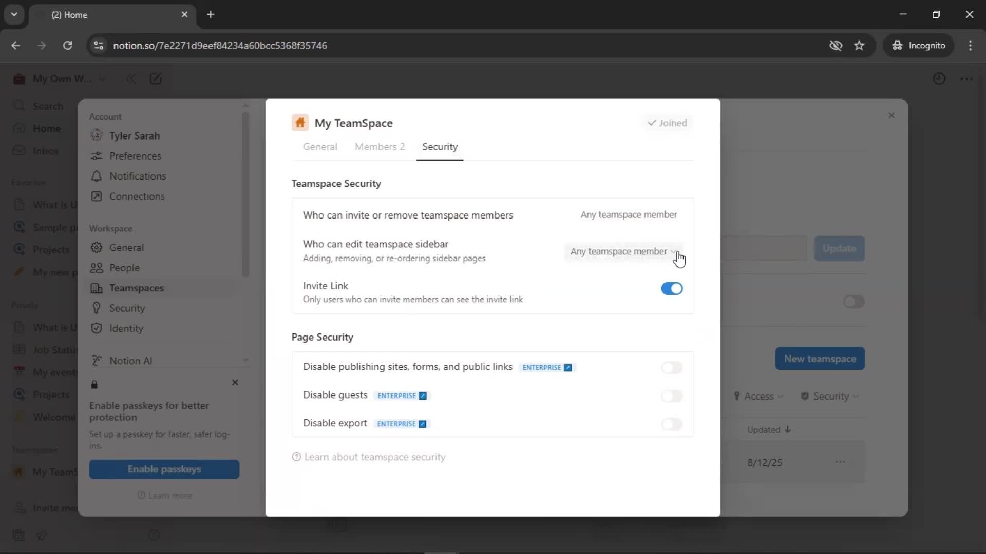 General browsing screenshot