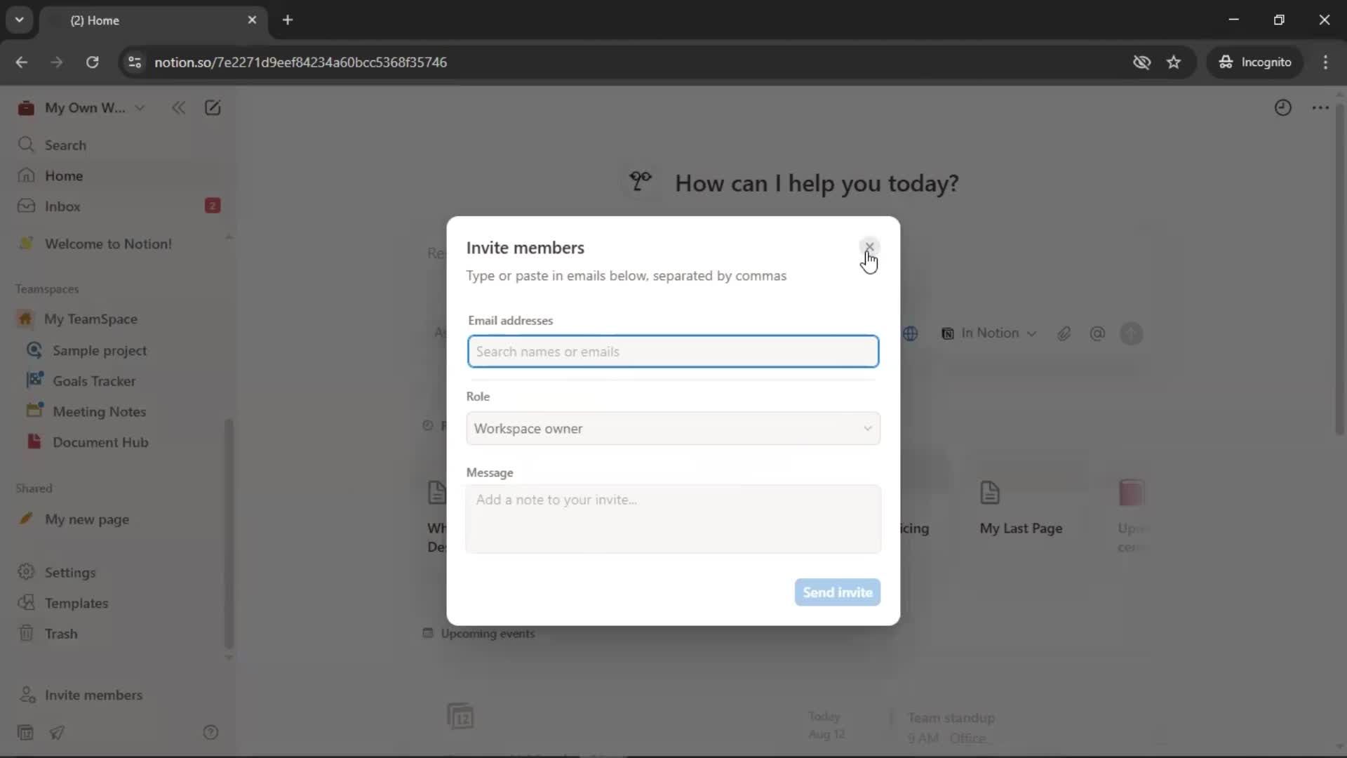 General browsing screenshot