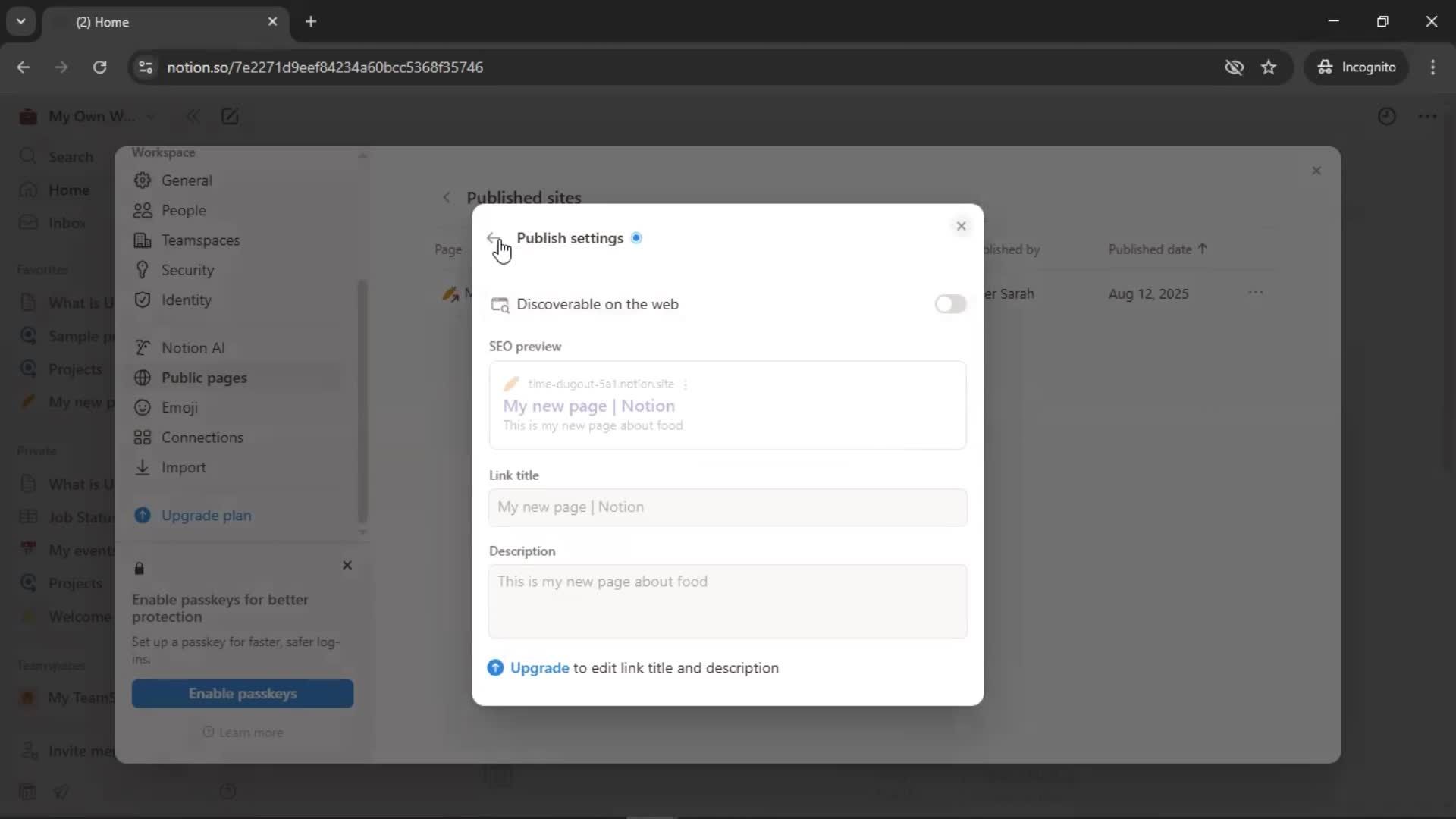 General browsing screenshot