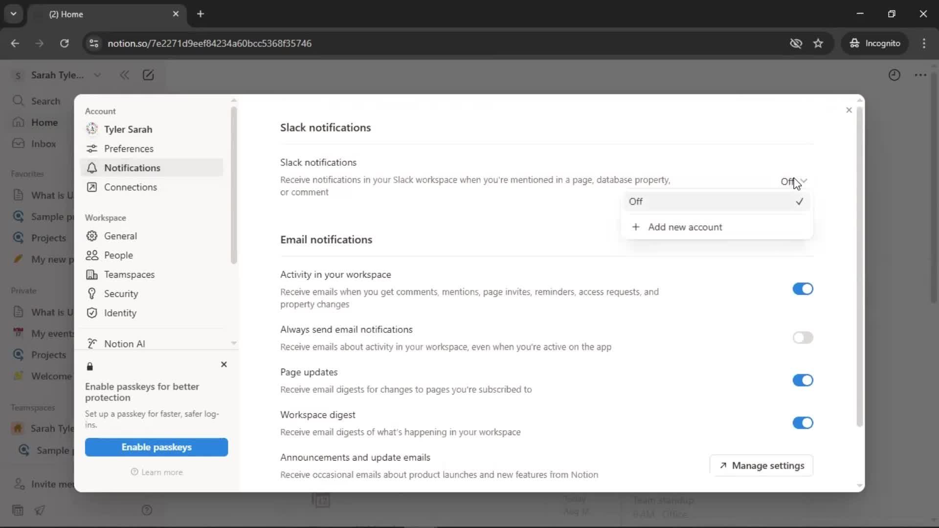 General browsing screenshot