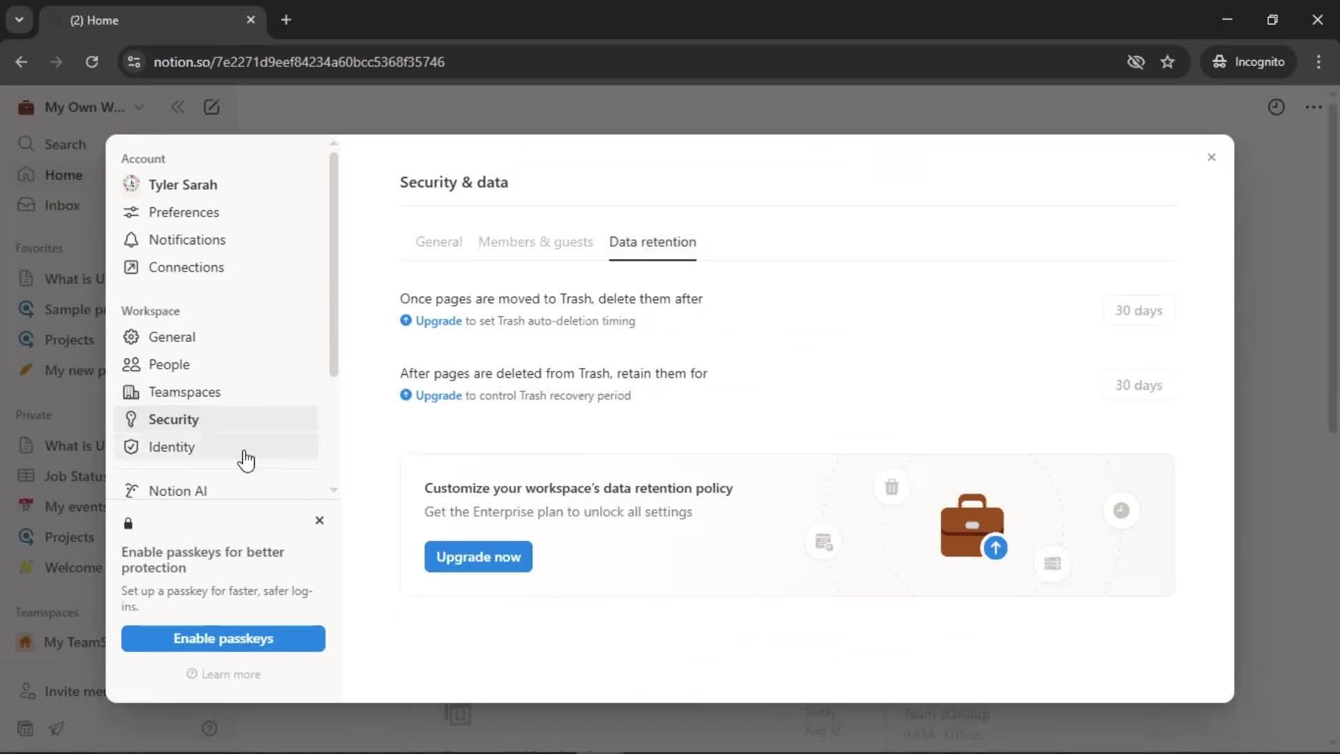 General browsing screenshot