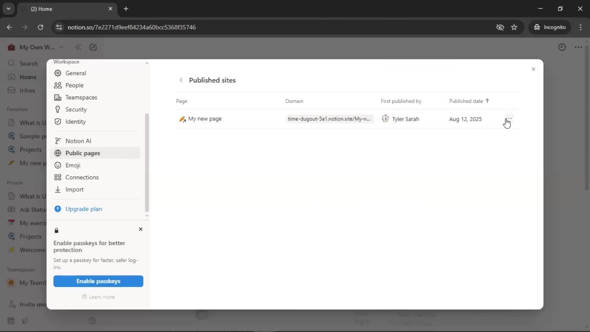 General browsing screenshot
