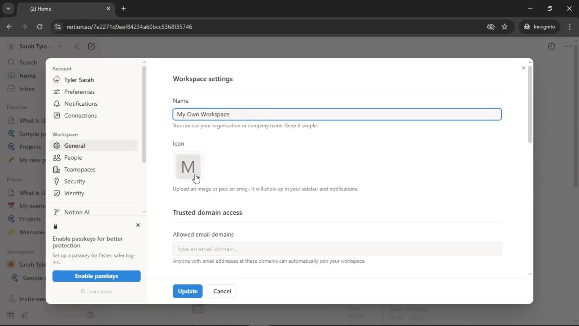 General browsing screenshot