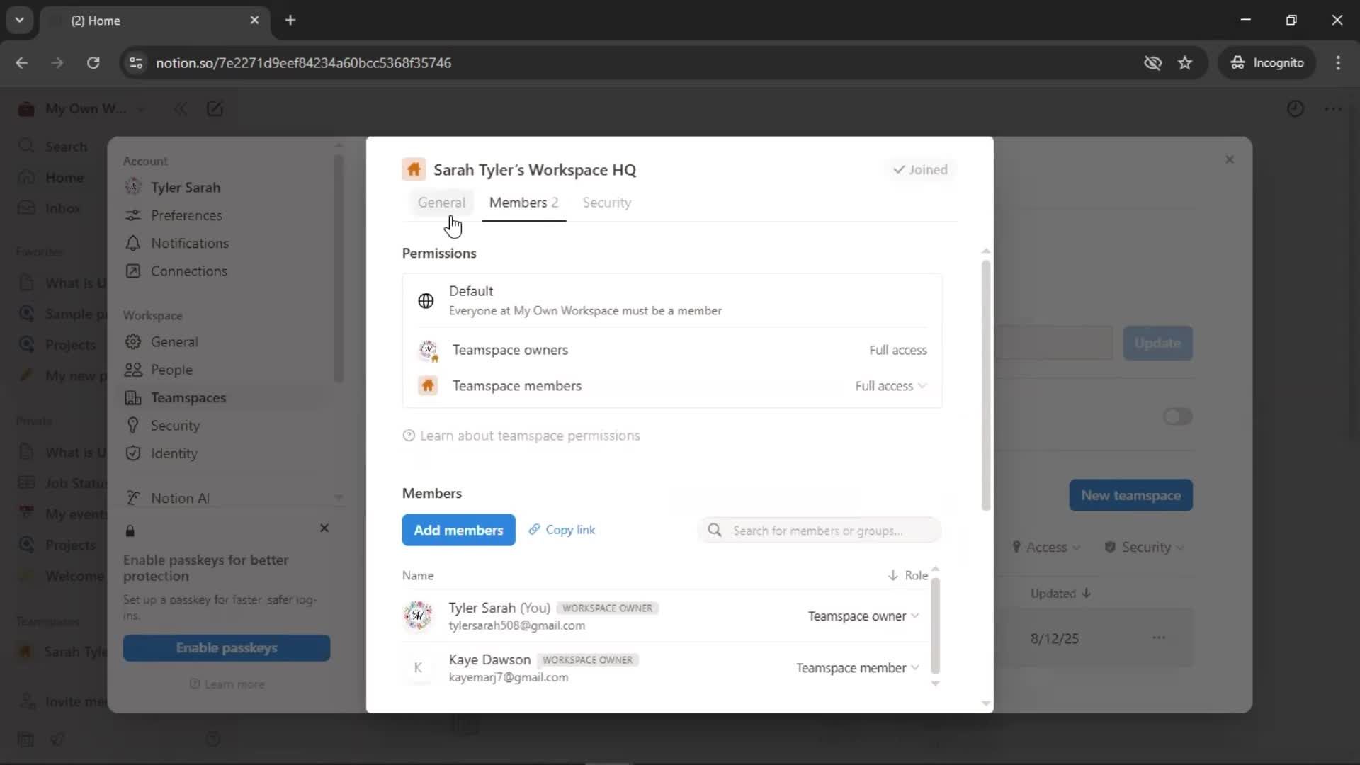 General browsing screenshot