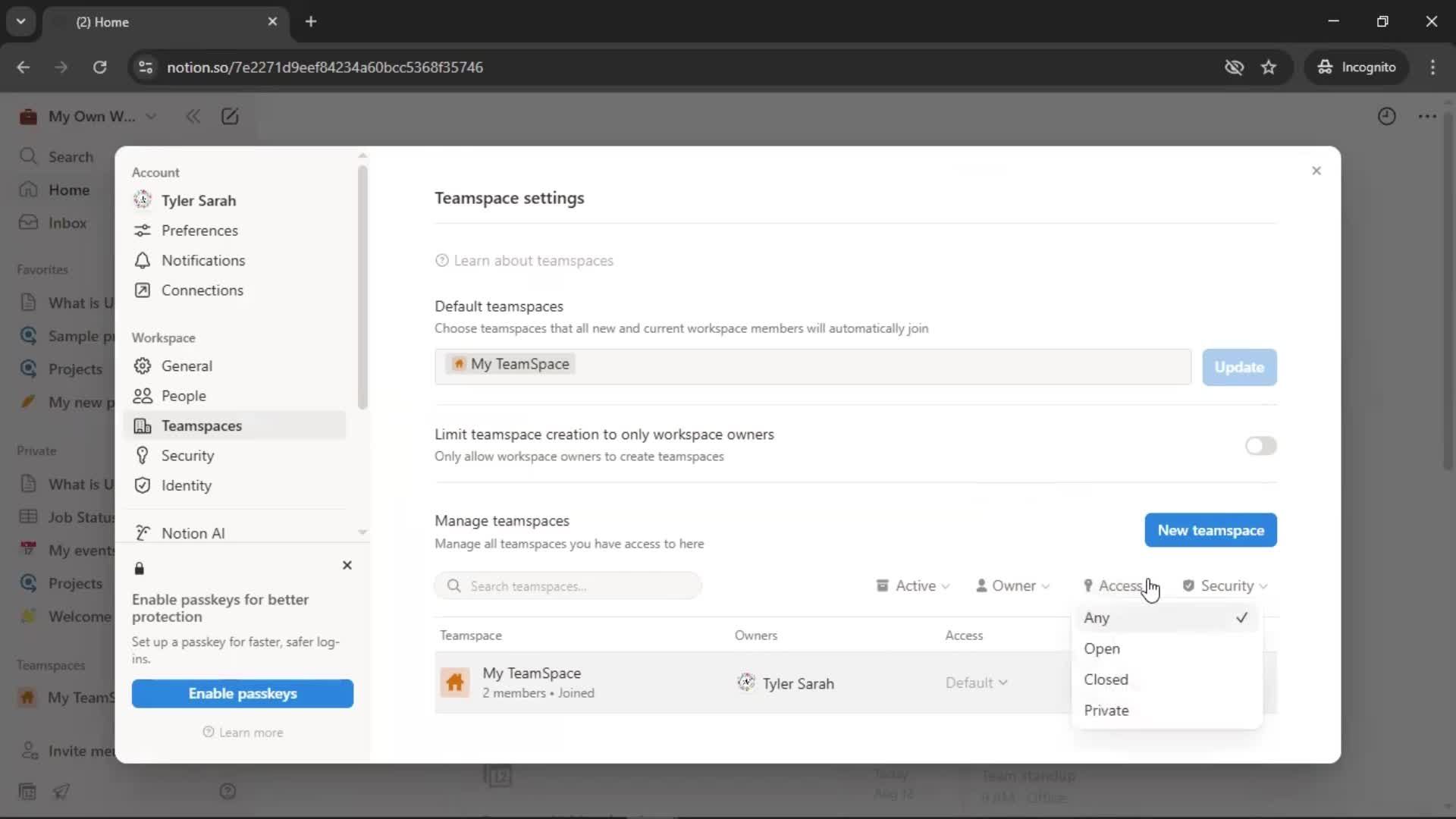 General browsing screenshot