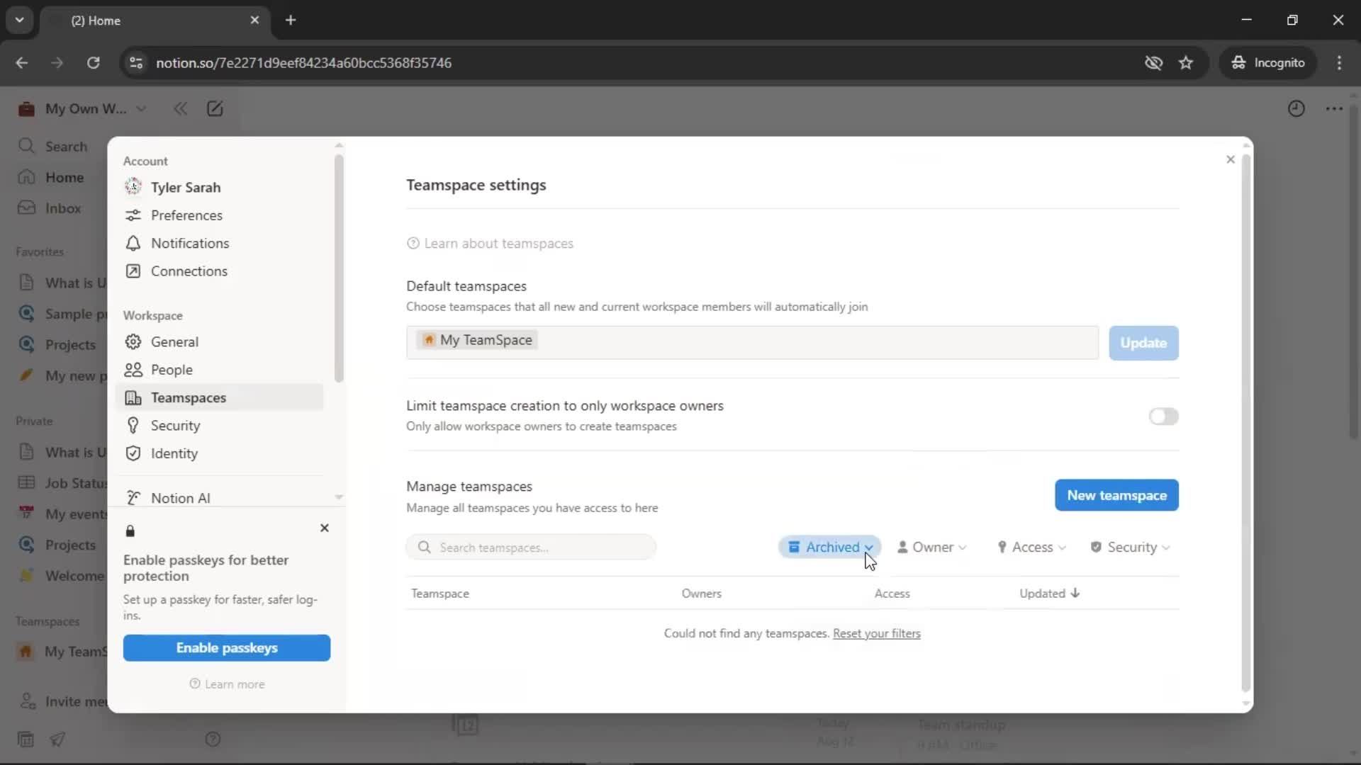 General browsing screenshot