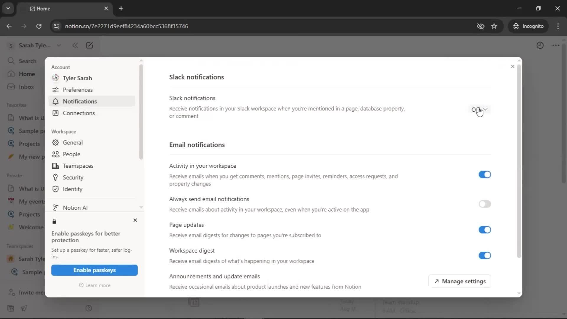 General browsing screenshot