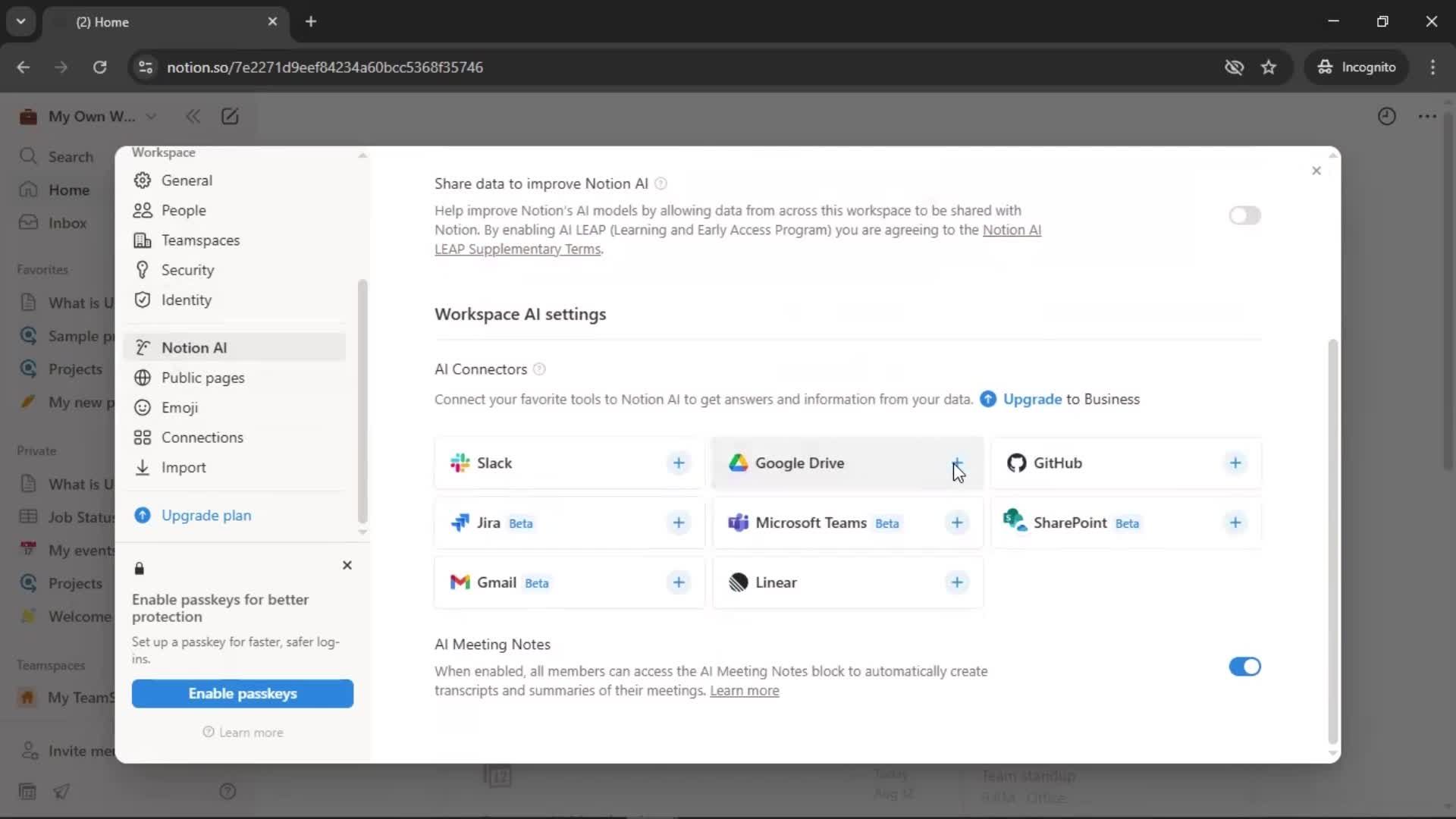 General browsing screenshot