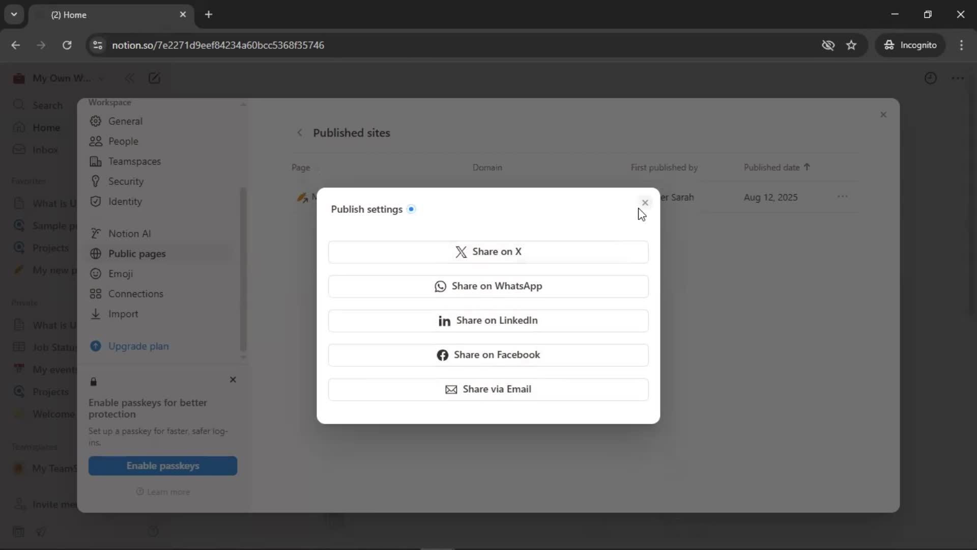 General browsing screenshot