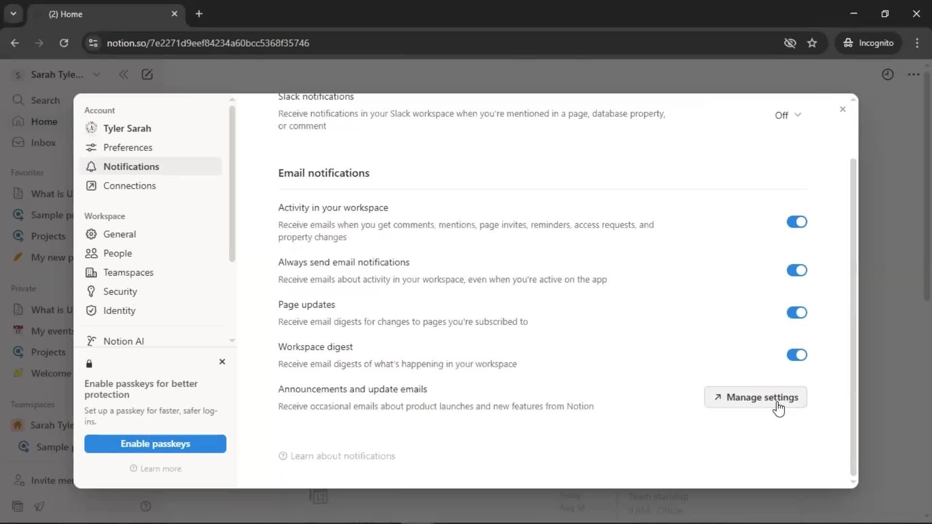 General browsing screenshot