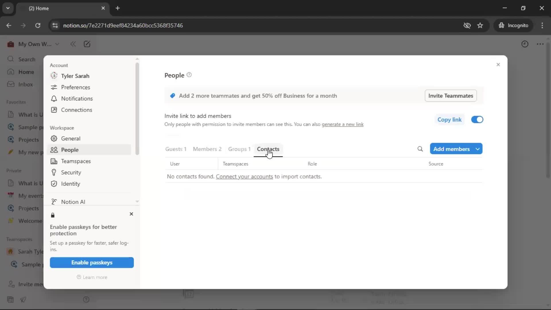 General browsing screenshot