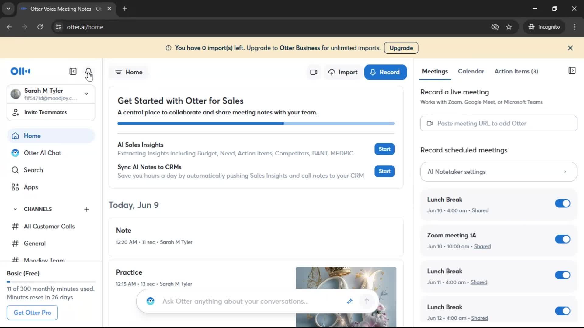 General browsing screenshot
