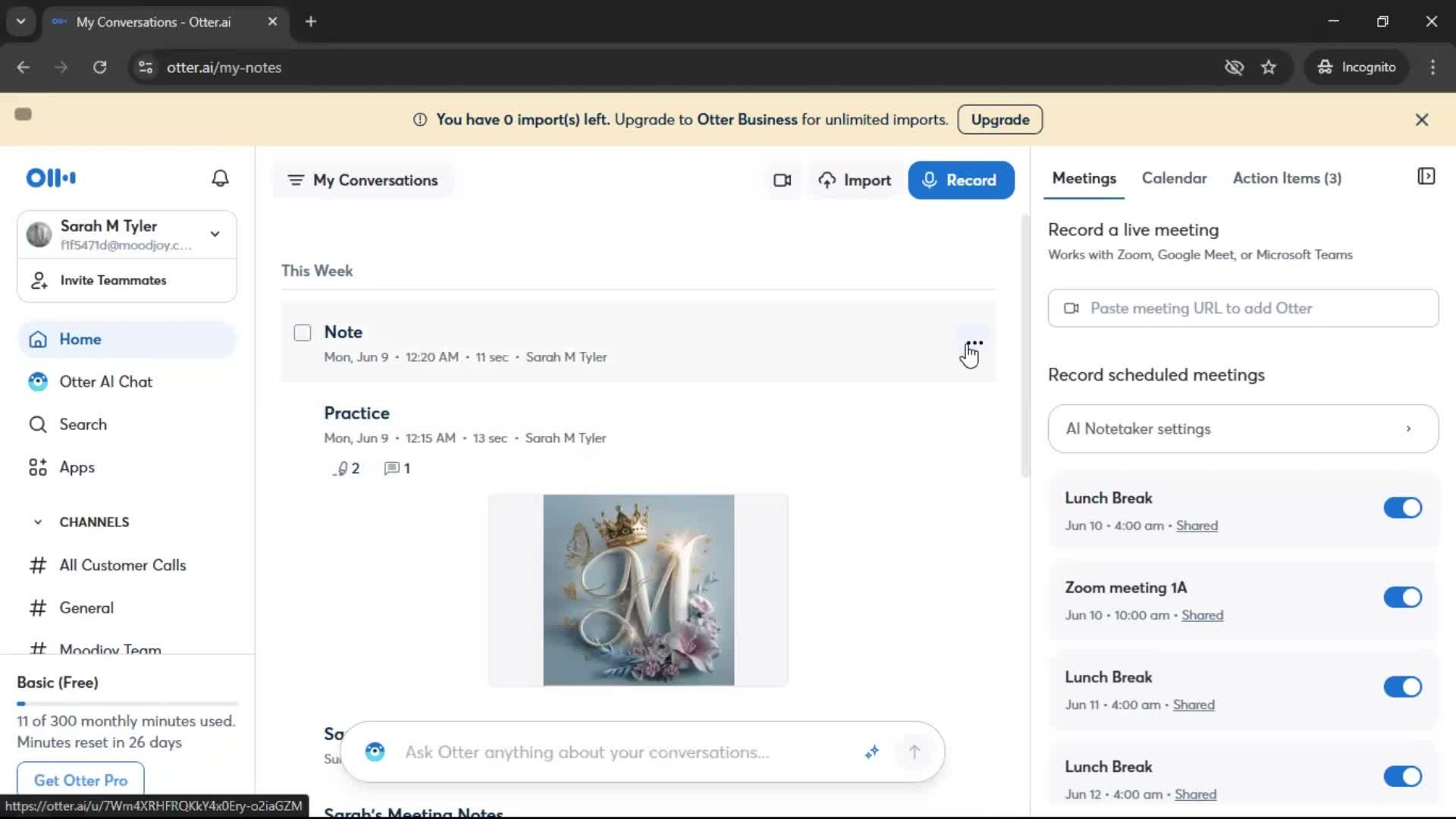 General browsing screenshot