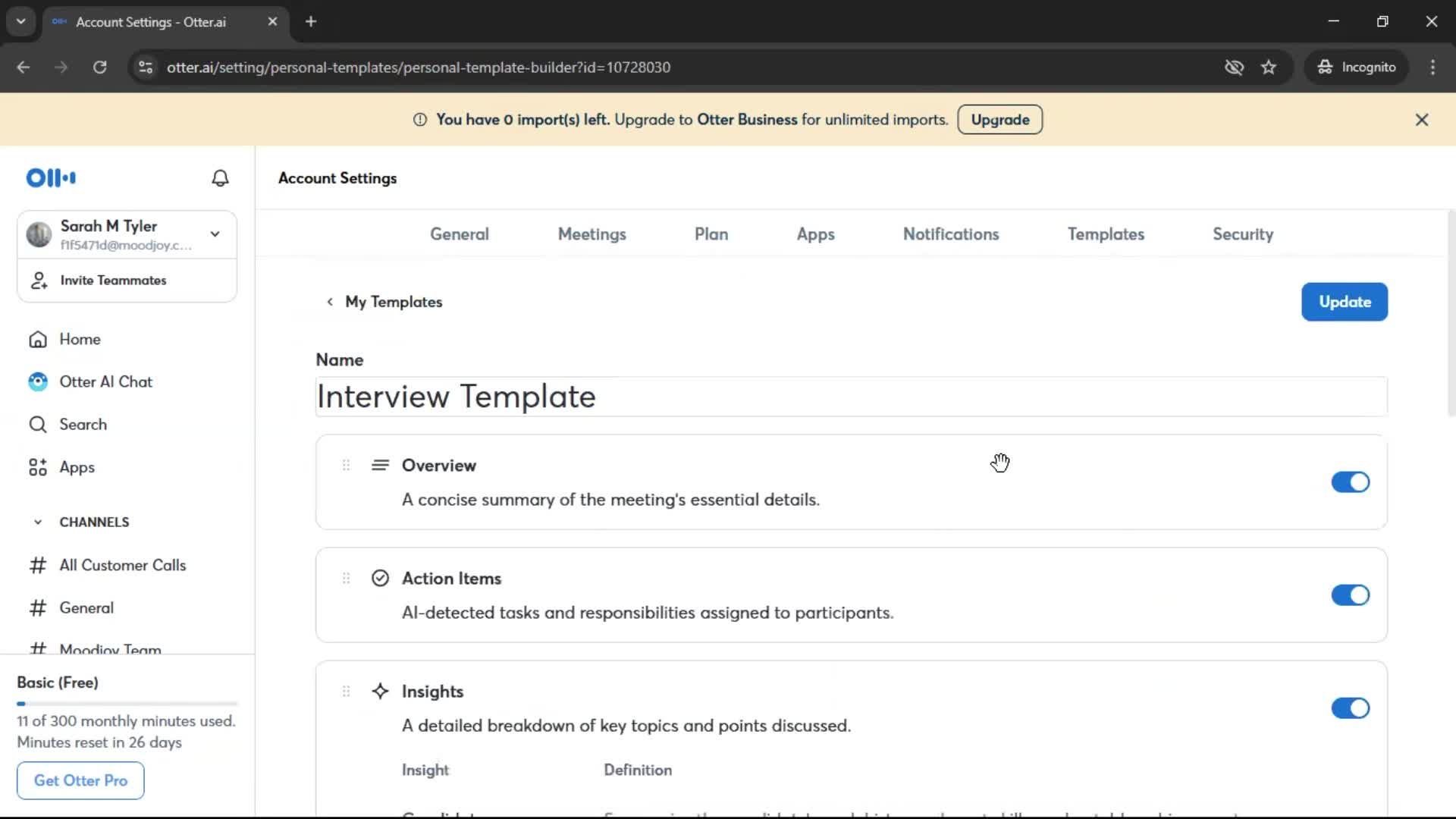 General browsing screenshot