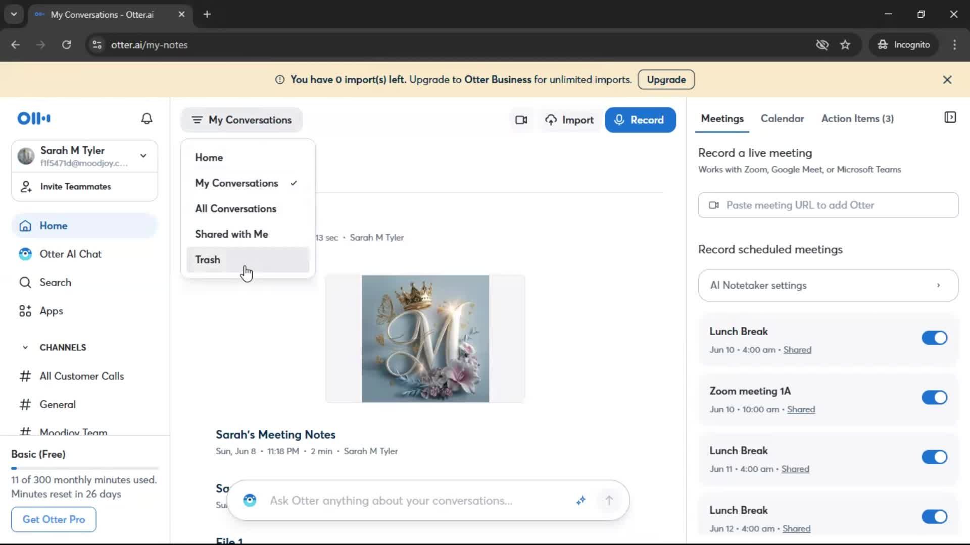 General browsing screenshot