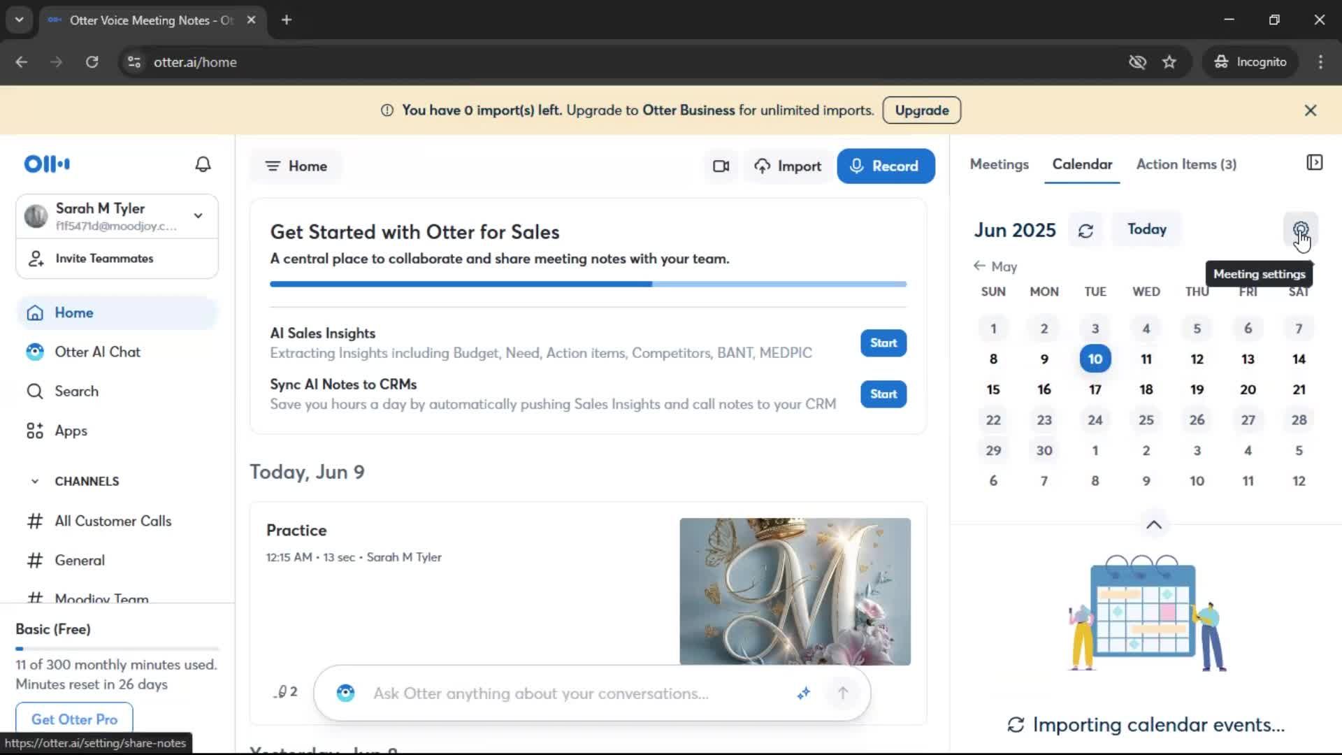 General browsing screenshot