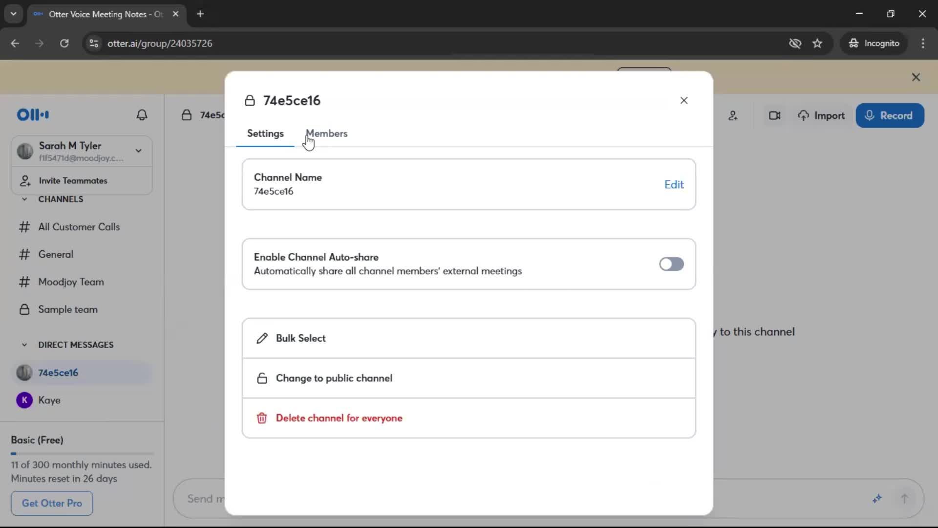 General browsing screenshot
