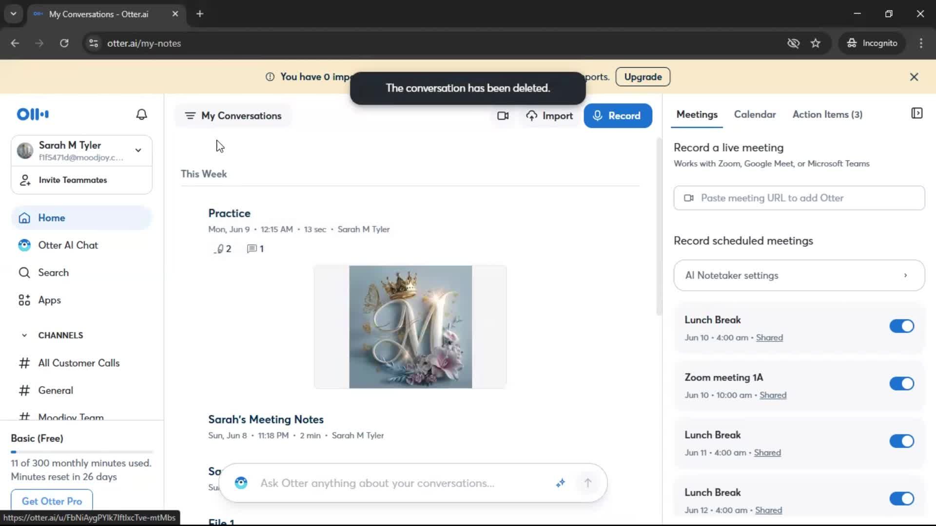 General browsing screenshot