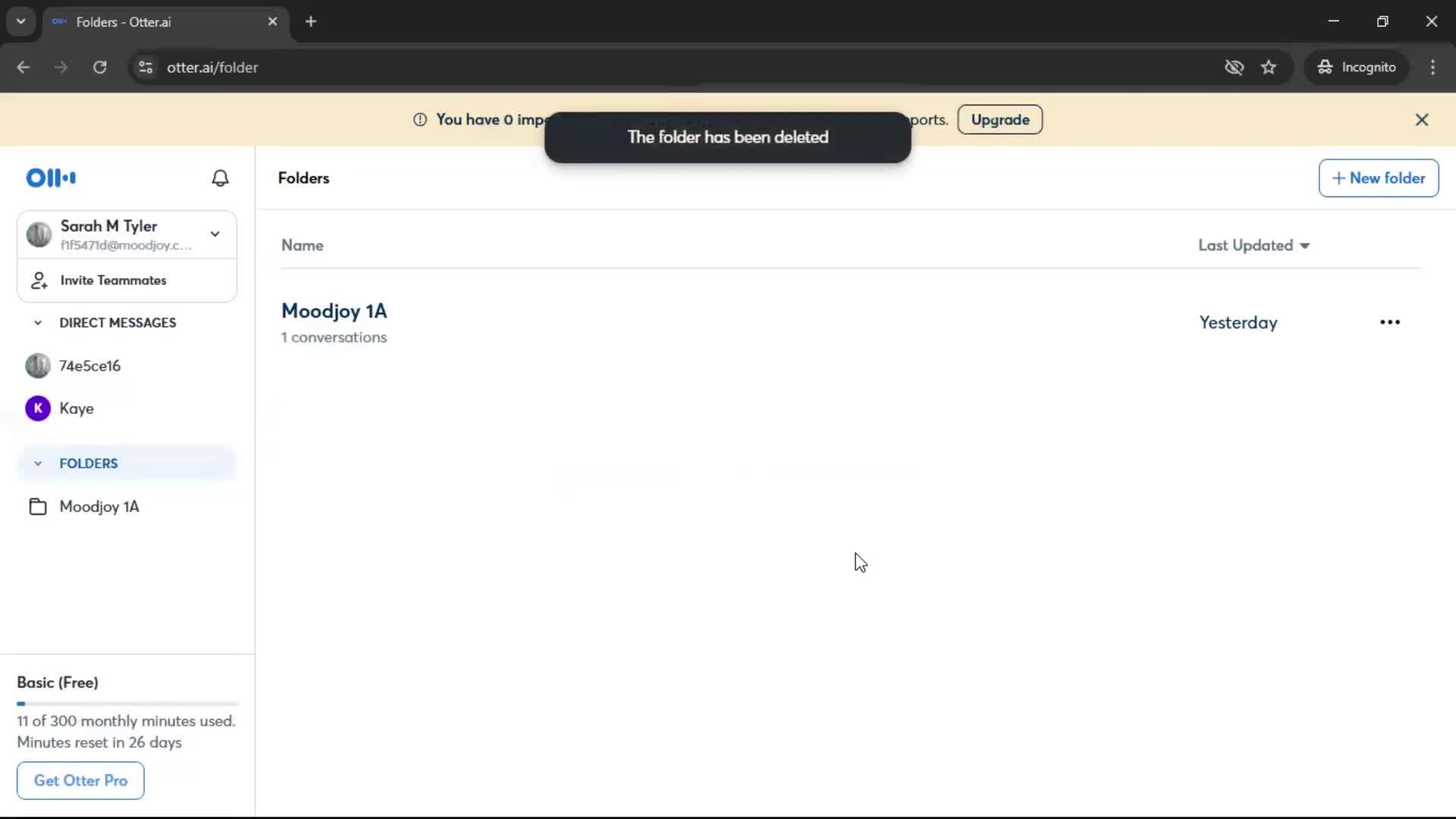 General browsing screenshot