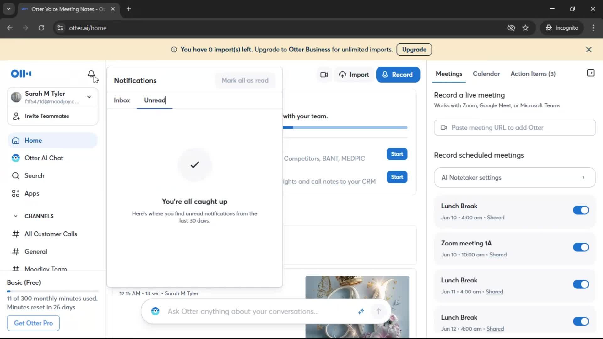 General browsing screenshot