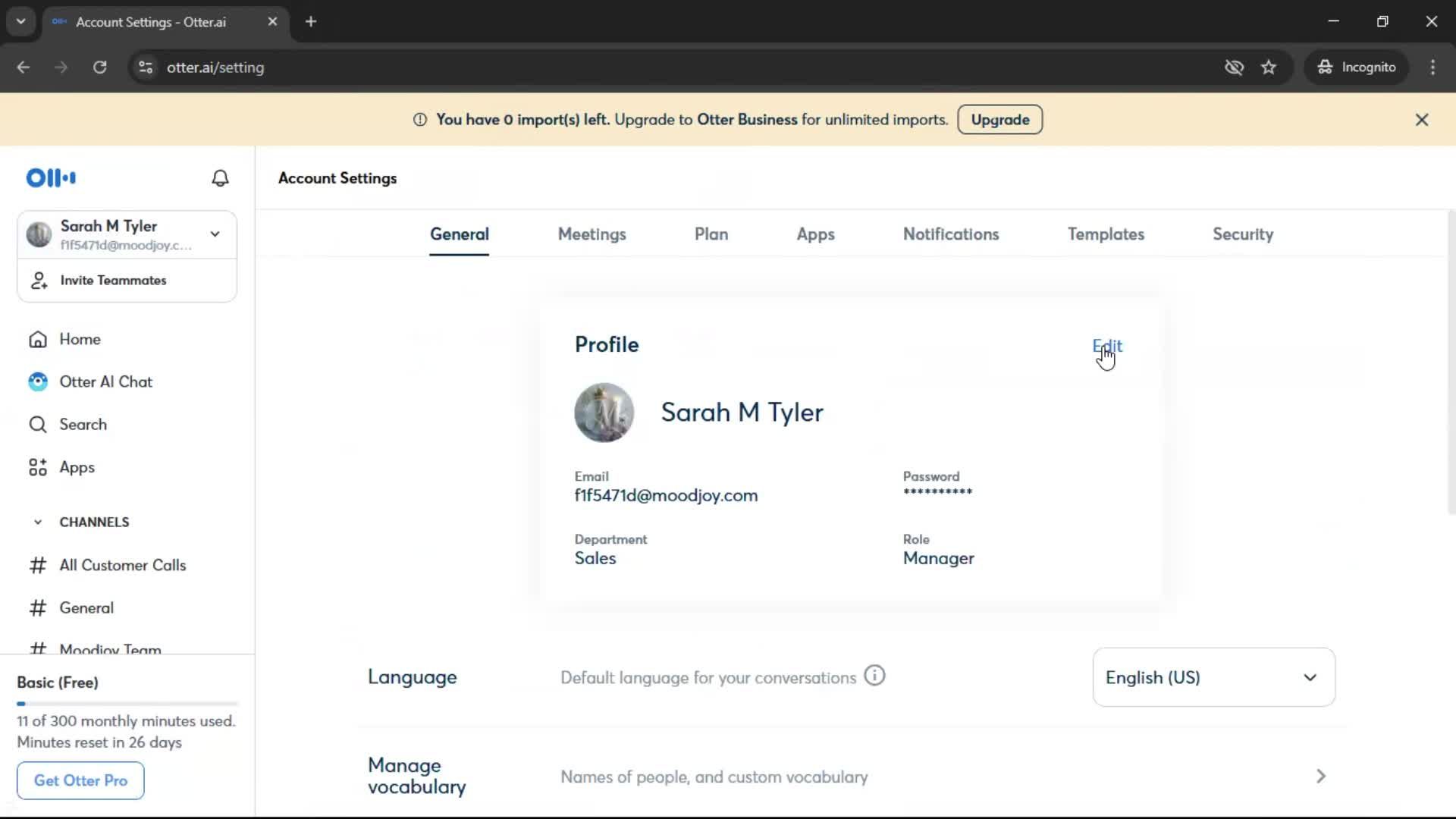 General browsing screenshot