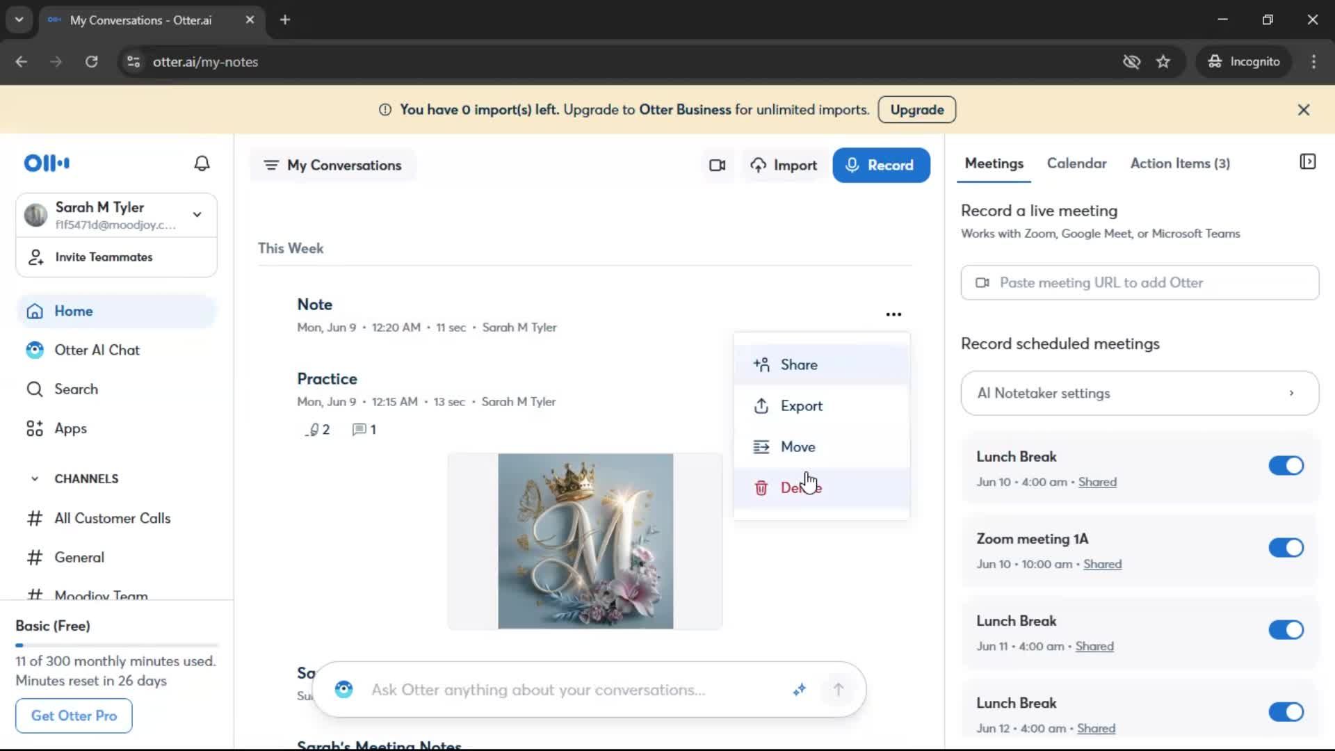 General browsing screenshot