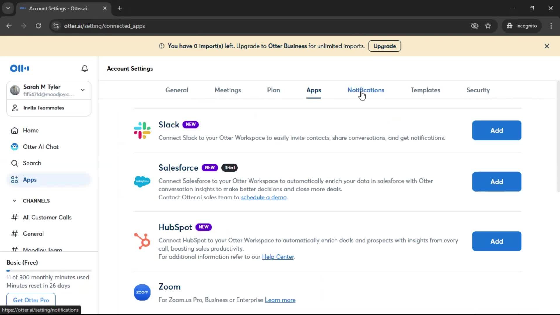 General browsing screenshot