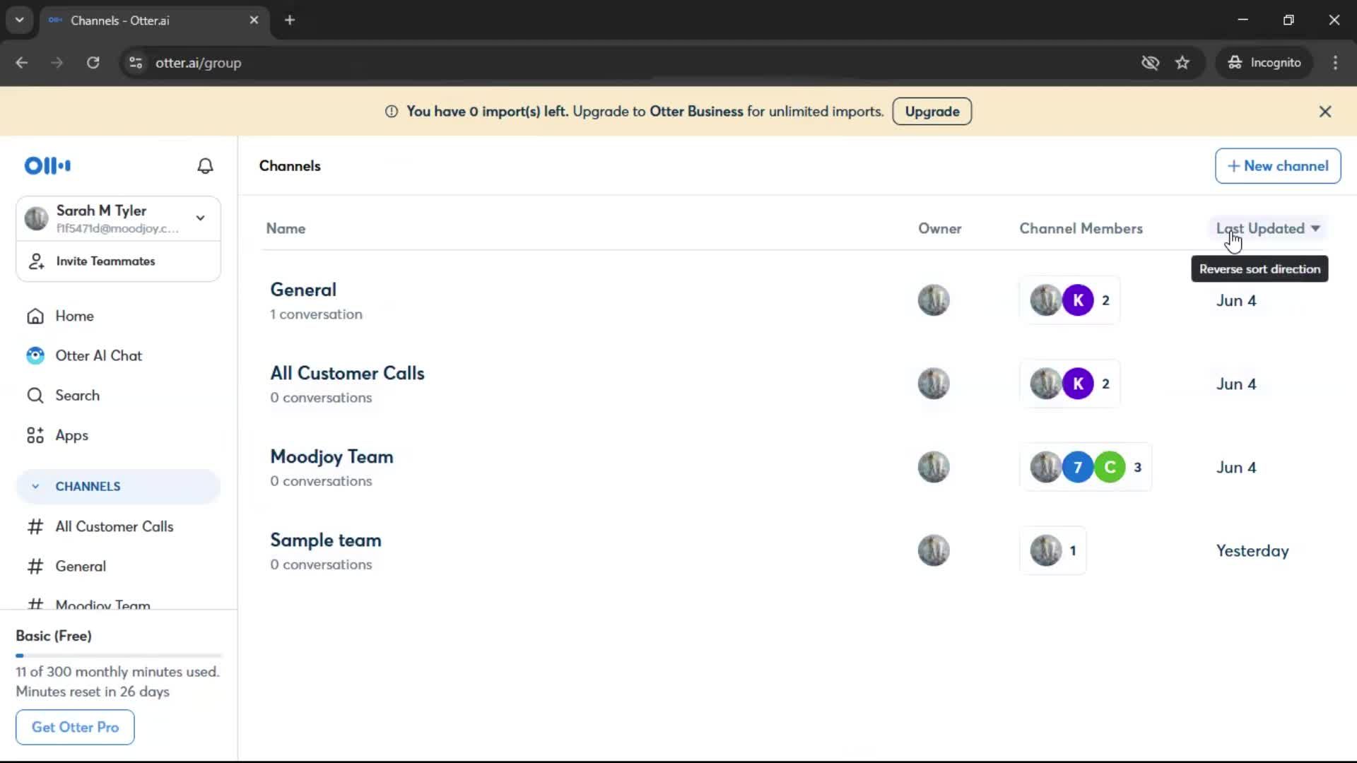 General browsing screenshot