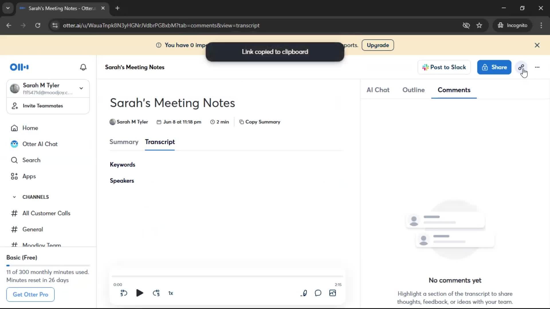 General browsing screenshot
