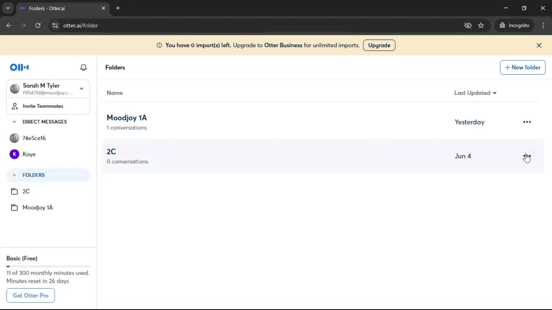 General browsing screenshot